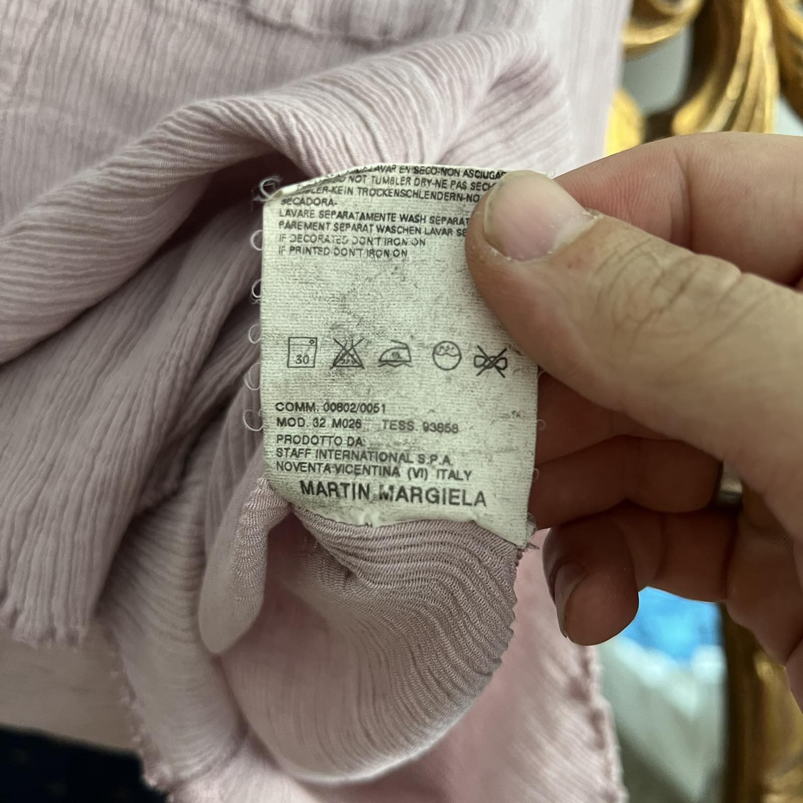 Maison Margiela Vintage Maison Margiela Sleeve Blouse Sz 40 Size S / US 4 / IT 40 - 4 Thumbnail