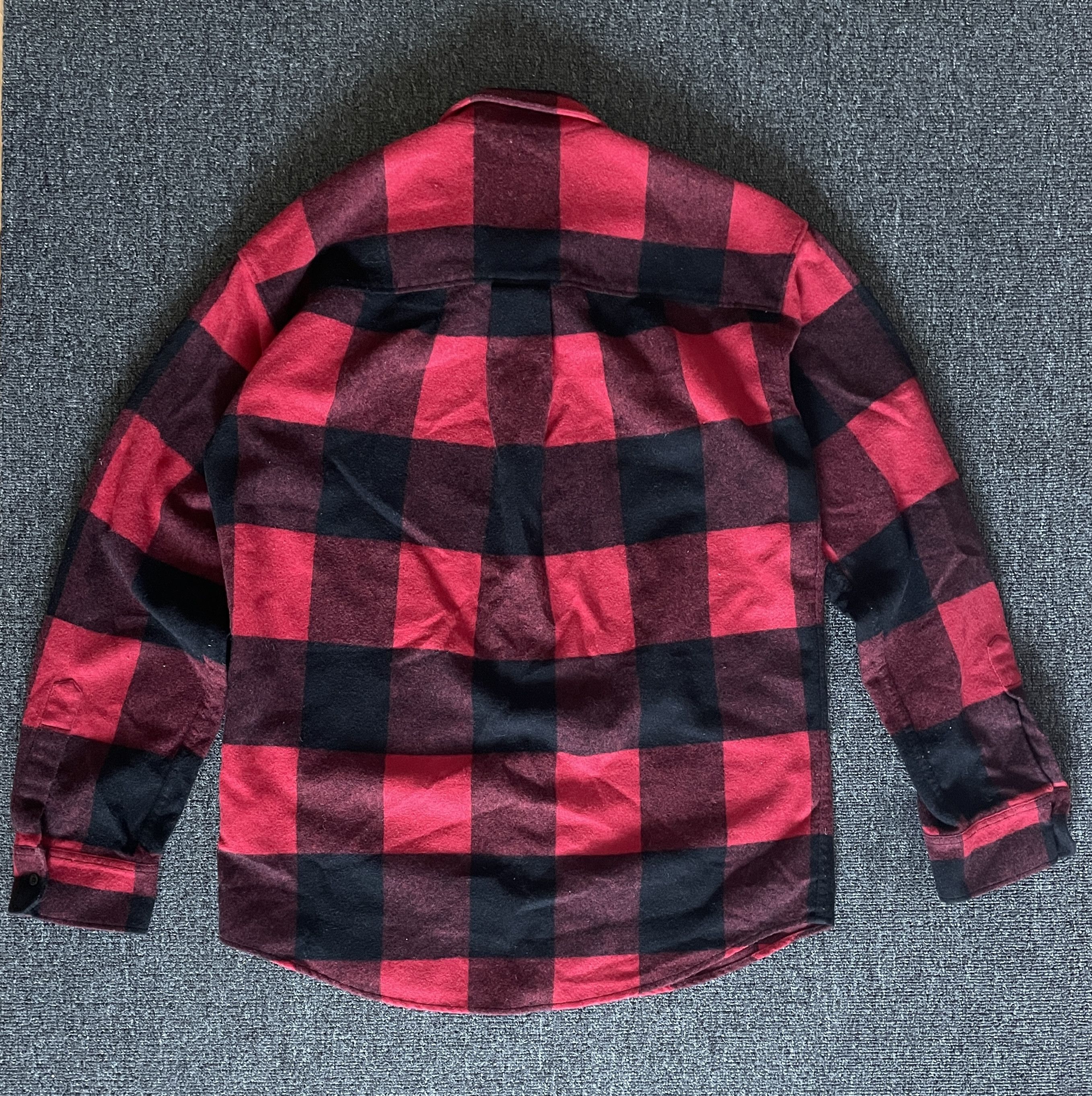 Dsquared2 Dsquared2 red and black plaid wool thick ICON shirt size 46 Size US S / EU 44-46 / 1 - 5 Thumbnail