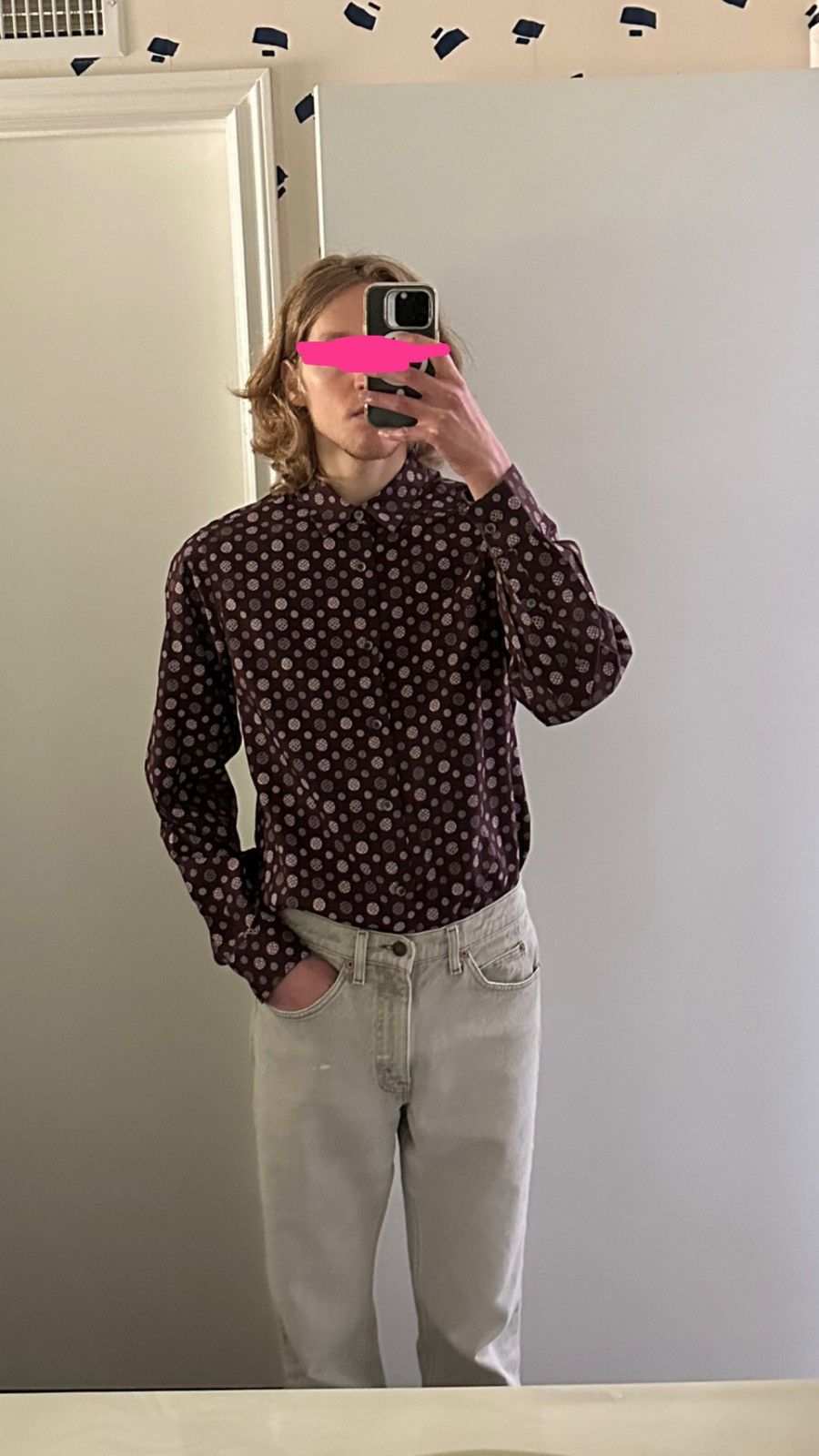 Miu Miu Miu Miu Menswear 2000’s Geometric Button-Up Size US M / EU 48-50 / 2 - 14 Thumbnail