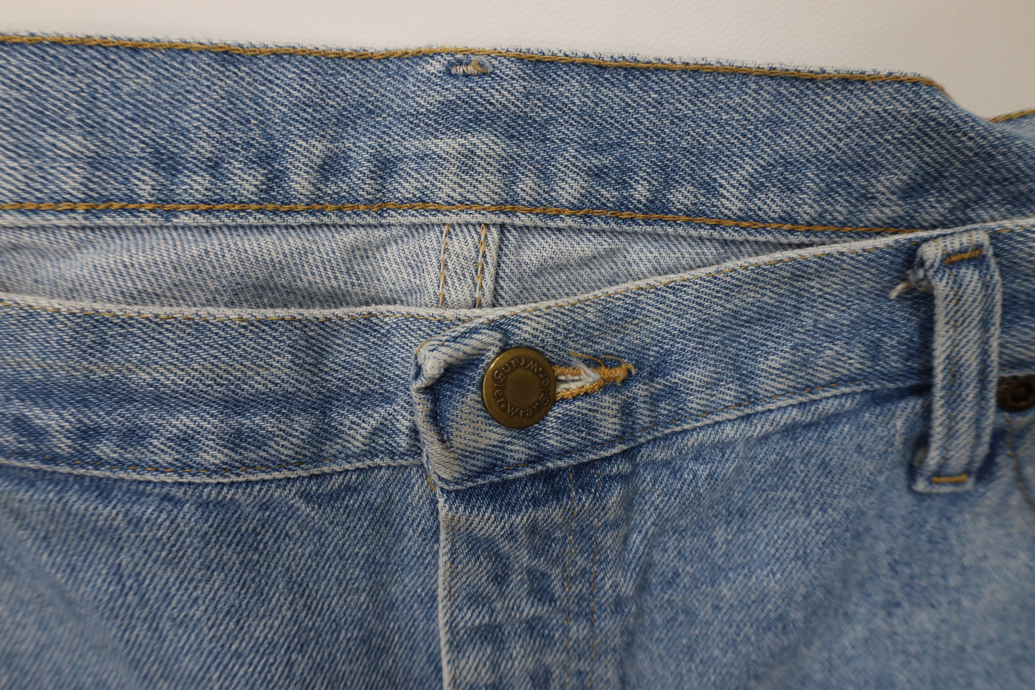 Wrangler Vintage Wrangler Western Straight Leg Denim Jeans Blue Size US 40 / EU 56 - 9 Thumbnail