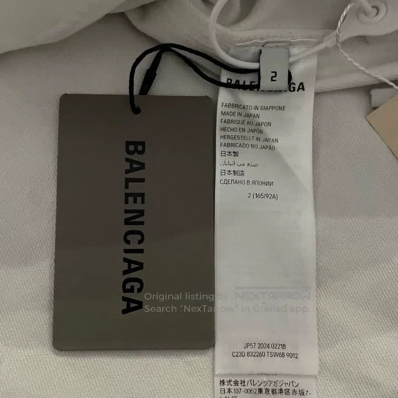 Balenciaga Balenciaga Distressed Denim Jacket Size US M / EU 48-50 / 2 - 4 Thumbnail