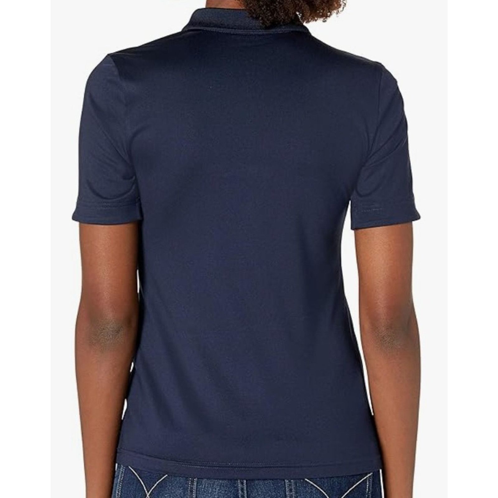 Lacoste Lacoste Women's Sport Super Dry Golf Polo Shirt Navy 8 Size M / US 6-8 / IT 42-44 - 3 Thumbnail