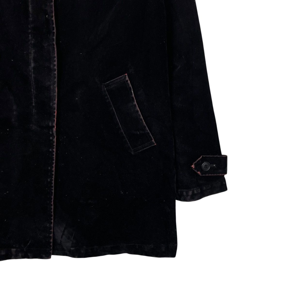 Katharine Hamnett London Katherine Hamnett Black Velvet Jacket Size M / US 6-8 / IT 42-44 - 4 Thumbnail