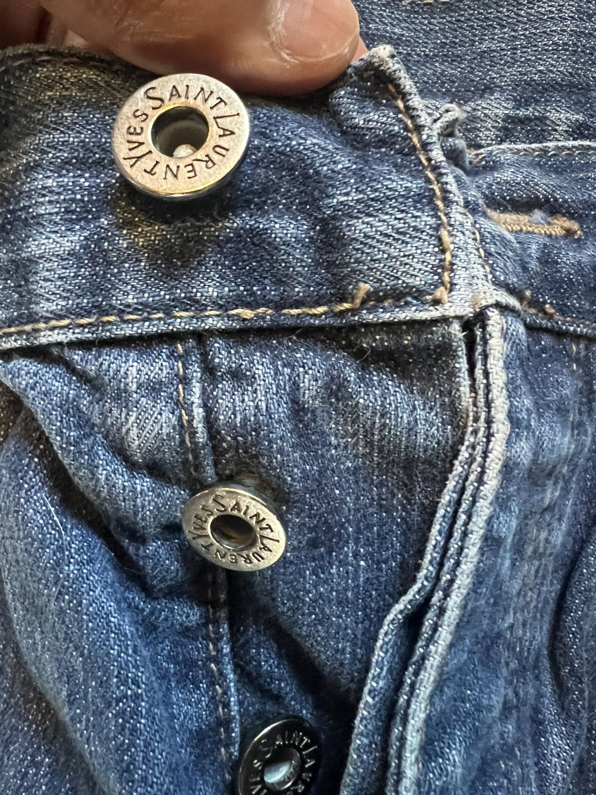 Yves Saint Laurent YVES SAINT LAURENT JEANS Size US 30 / EU 46 - 3 Thumbnail