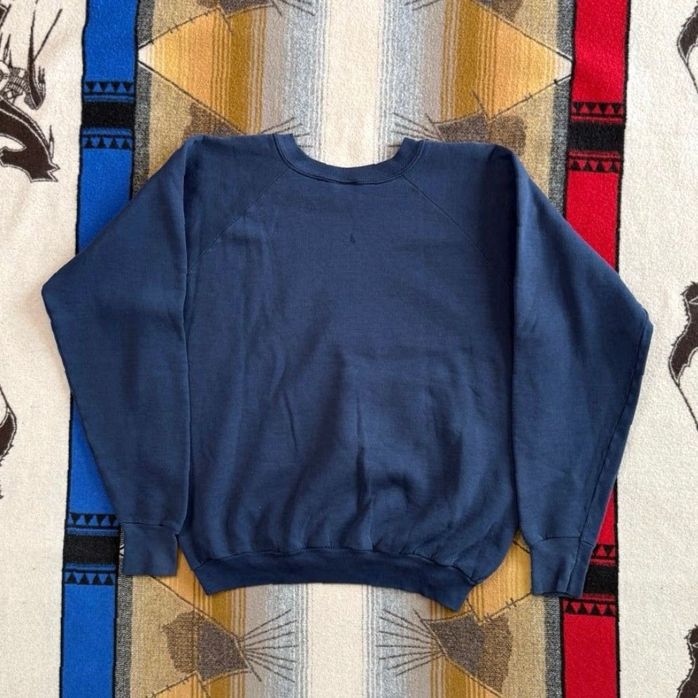 Fruit Of The Loom VINTAGE Detroit Firefighters Crewneck Sweatshirt XL Men Blue 90s Sweatshirt Pullover Crew Neck with Minor Marks Size US XL / EU 56 / 4 - 7 Thumbnail