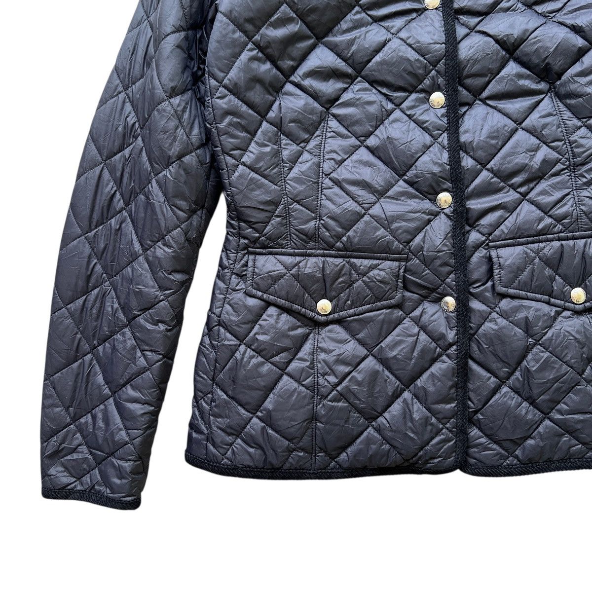 Japanese Brand Polo Ralph Lauren Quilted Diamond Jacket Size M / US 6-8 / IT 42-44 - 5 Thumbnail