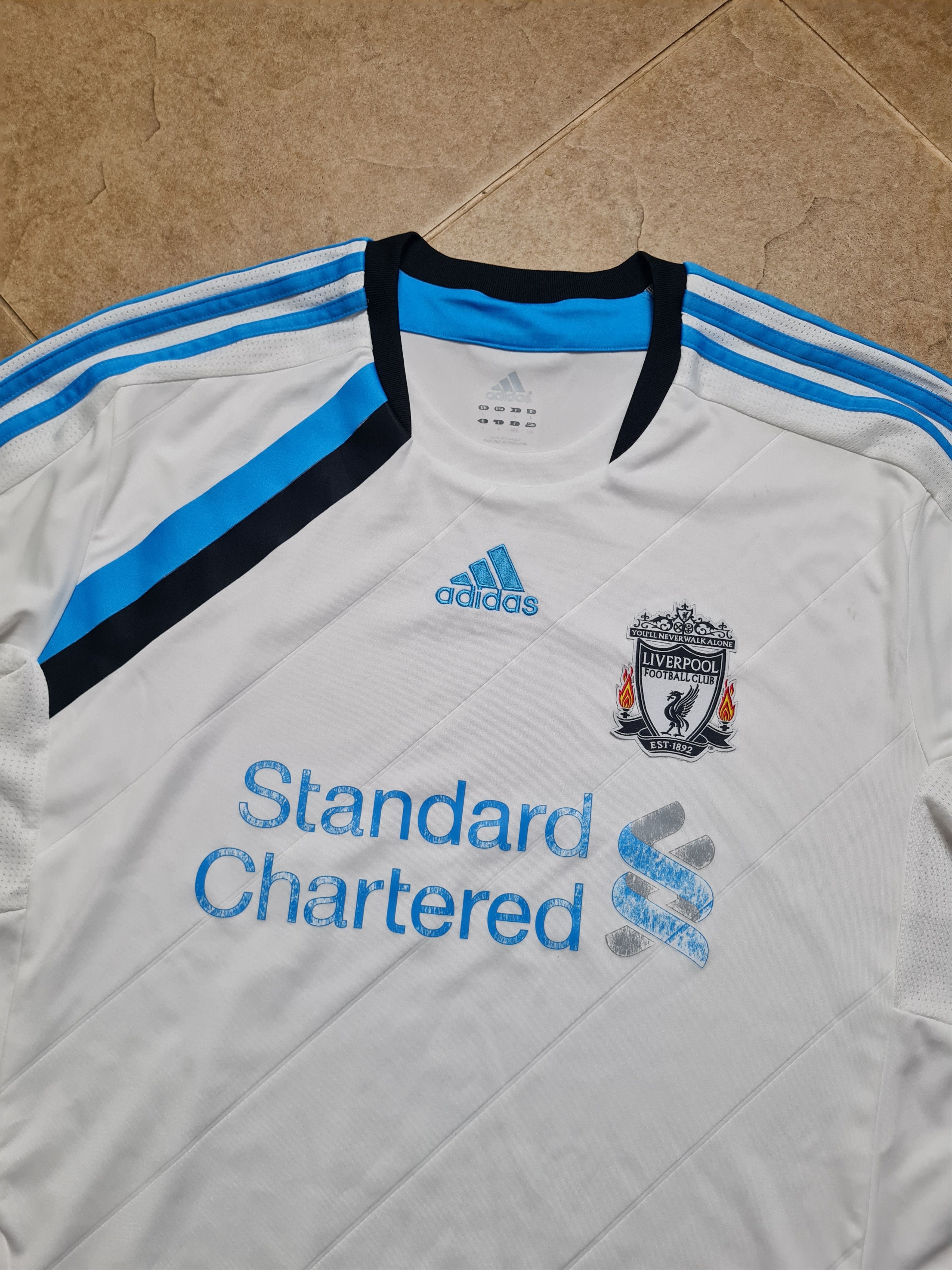Adidas Vintage Liverpool Football Shirt Soccer Adidas 2011/012 Size US L / EU 52-54 / 3 - 2 Thumbnail
