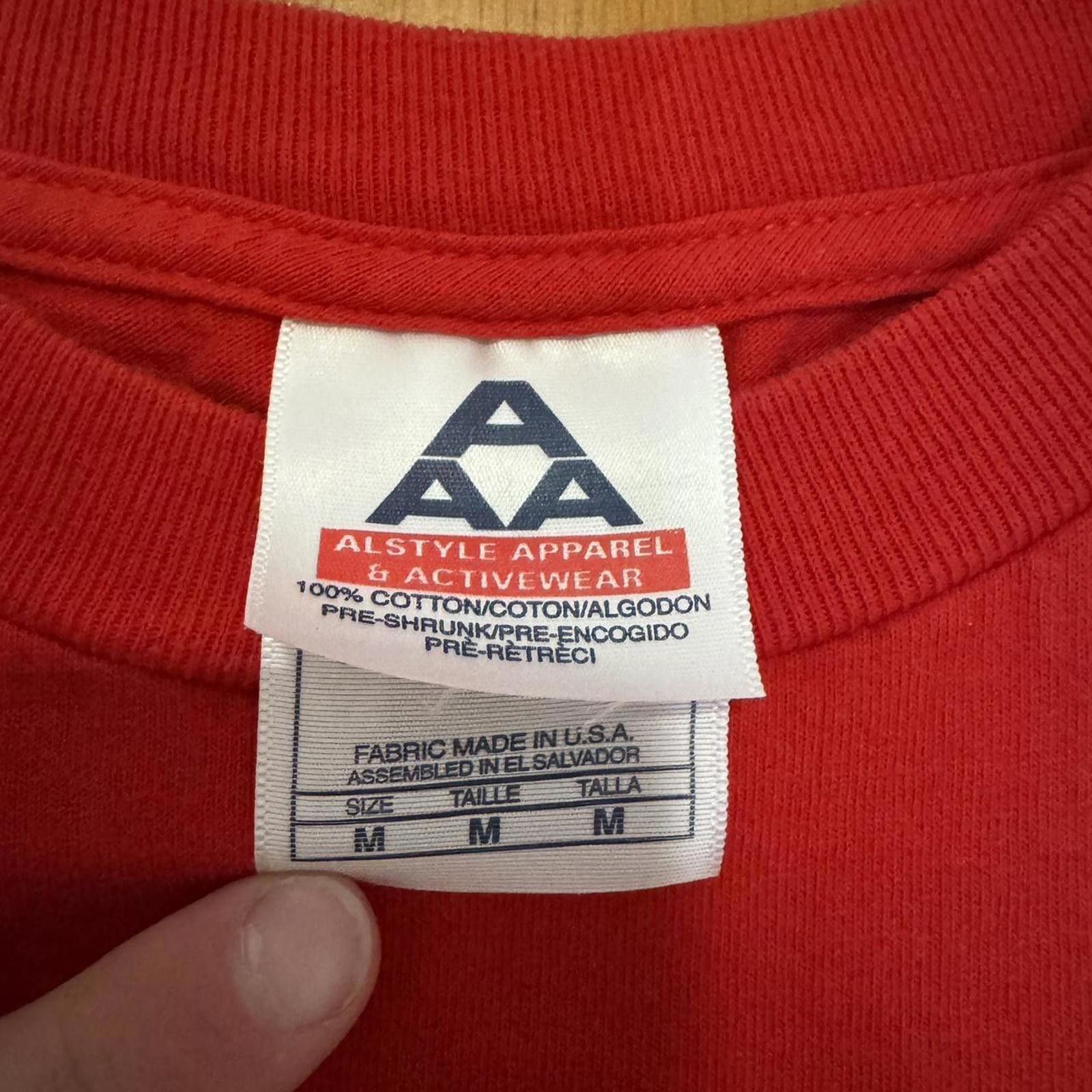 NFL NFL Men's Red Tshirt Size US M / EU 48-50 / 2 - 3 Thumbnail