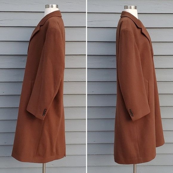 Chaps × Vintage Vintage y2k Chaps Chocolate Brown Preppy Acadamia Retro Wool Size US XL / EU 56 / 4 - 3 Thumbnail