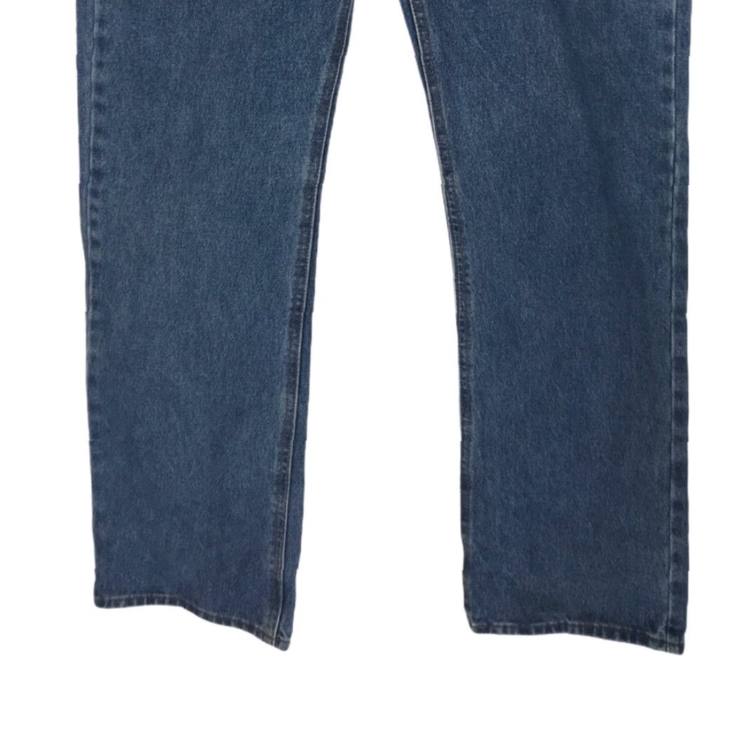 Lee Lee Mens George Classic Straight Denim Jeans Cotton Blue 36x34 Regular Medium Wash Mens Jeans Size US 36 / EU 52 - 3 Thumbnail