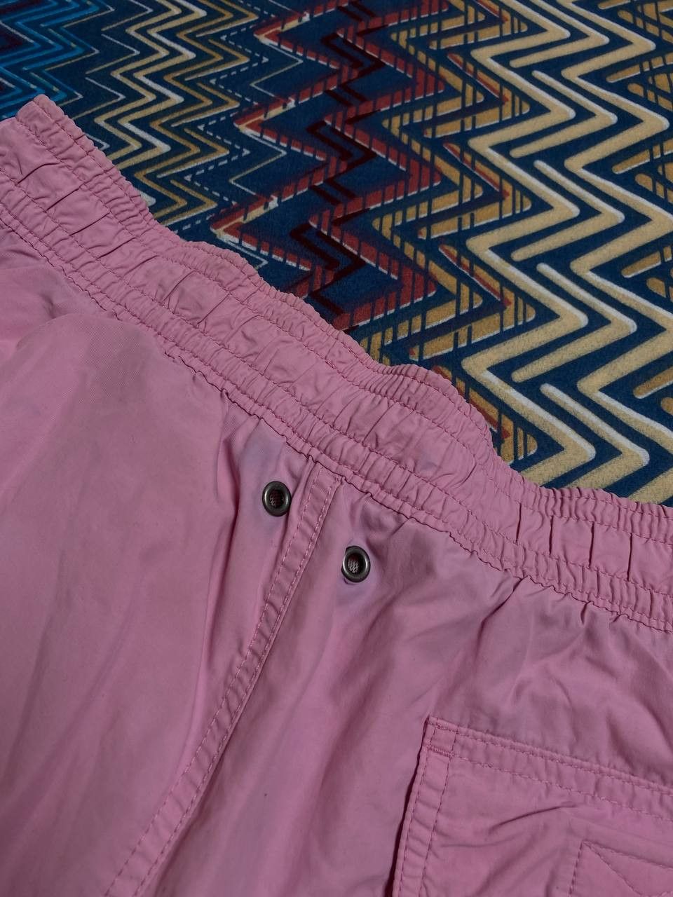 Polo Ralph Lauren Vintage 2000s Polo Ralph Lauren Pink Nylon Swim Shorts Size US 32 / EU 48 - 10 Thumbnail