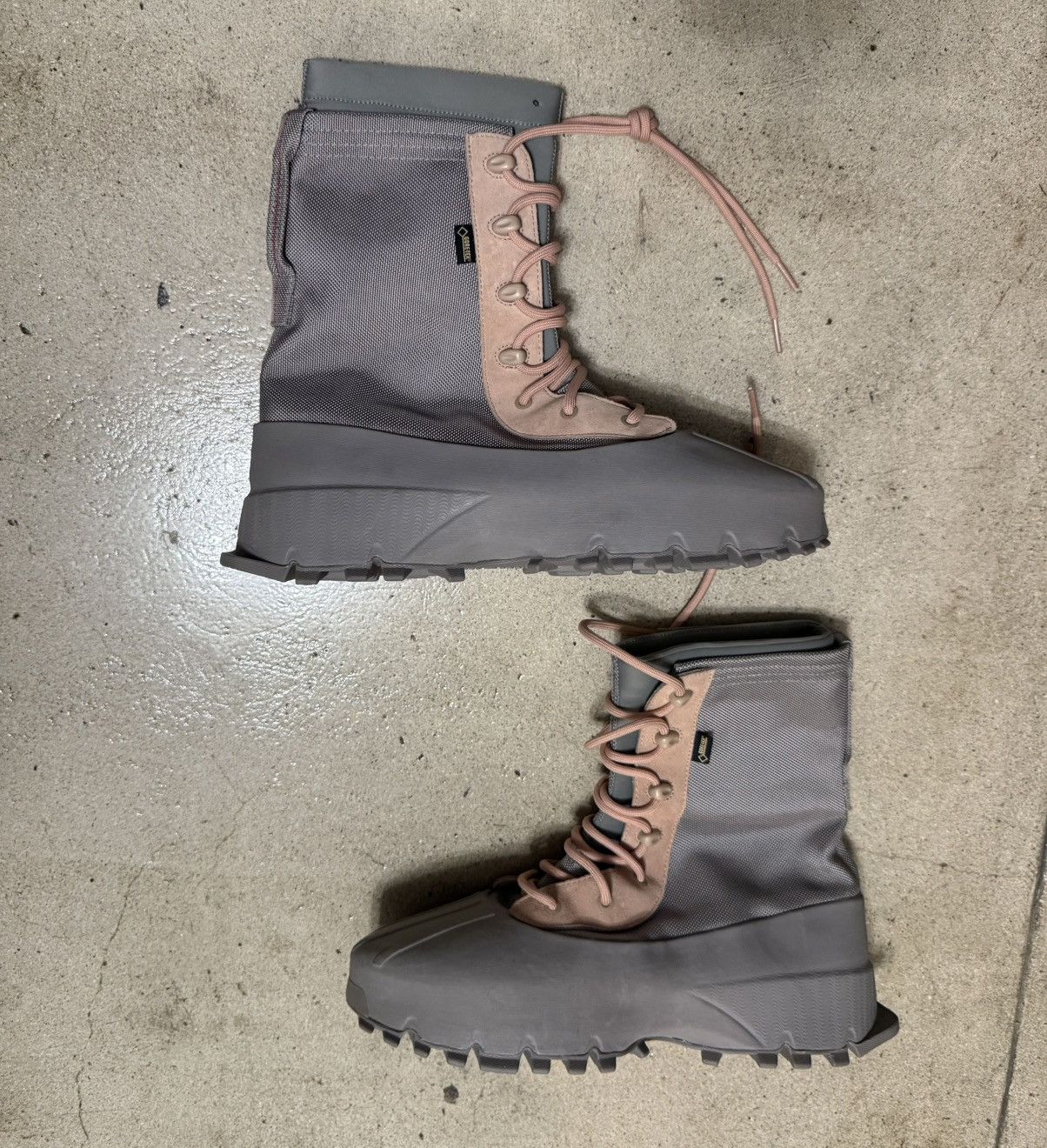 Pre-owned Kanye West X Yeezy Season Adidas Unreleased Yeezy 1050 Boot Sample In Grey