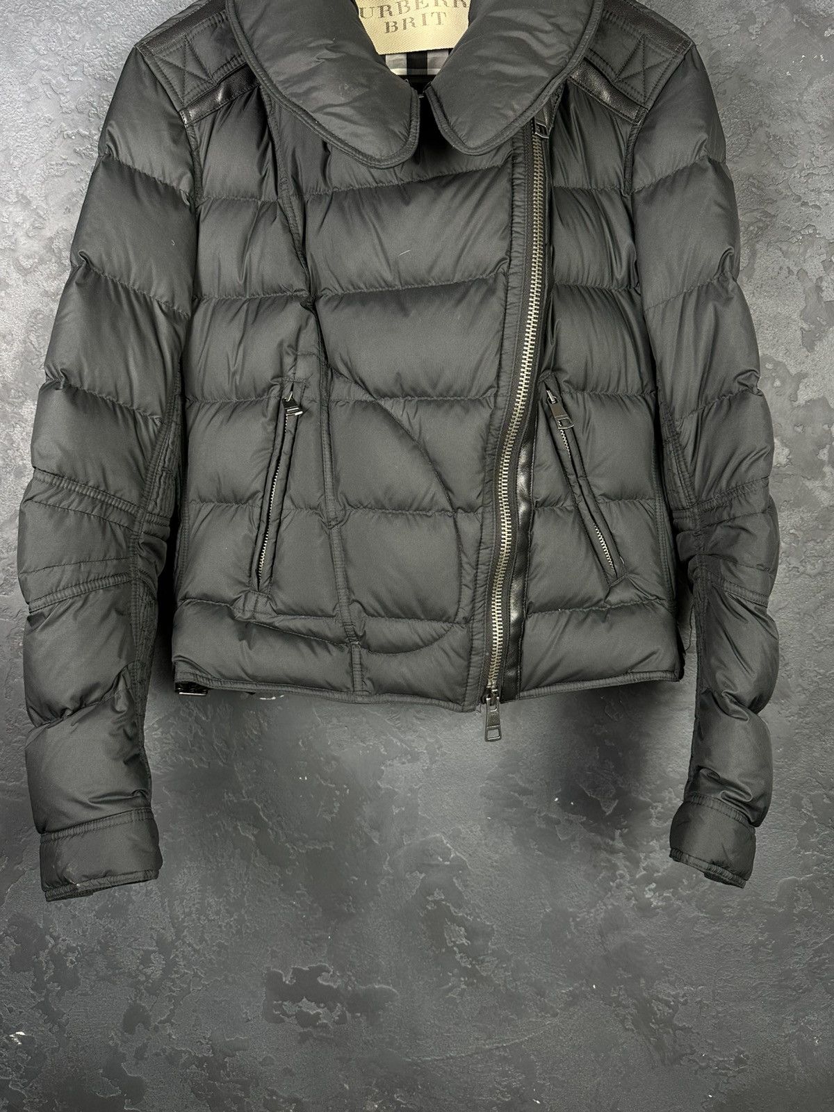Burberry Women's BURBERRY BRIT Black Lightweight Down Jacket Size M Size M / US 6-8 / IT 42-44 - 6 Thumbnail