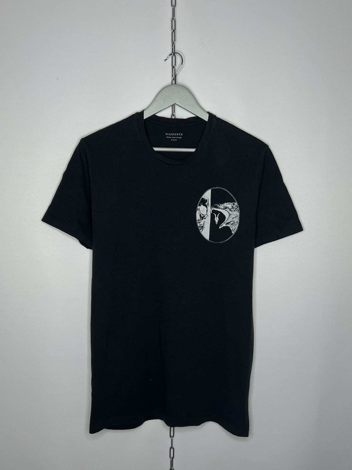 Allsaints Vintage AllSaints Luxury Tee T-Shirt Tee Scull Animal Y2K Size US M / EU 48-50 / 2 - 1 Thumbnail