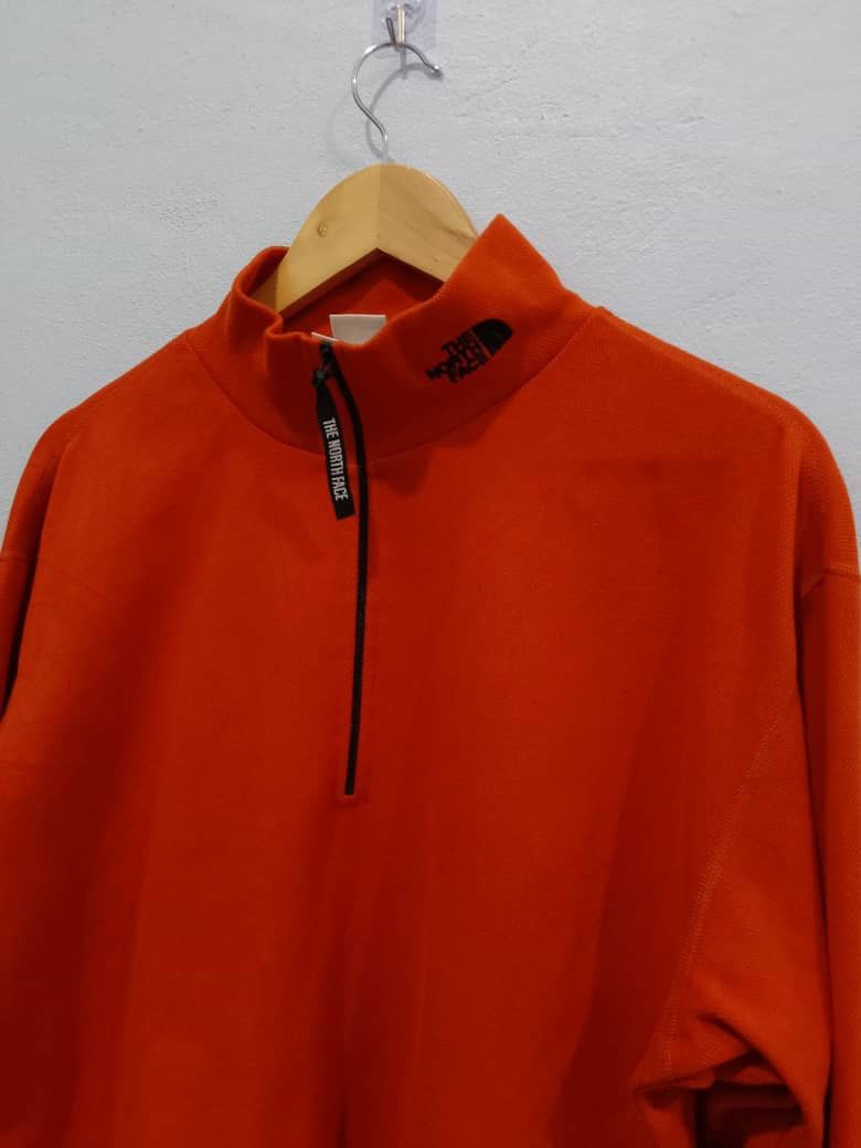 The North Face RARE VINTAGE THE NORTH FACE HALFZIPPER LONG SLEEVE TEES Size US M / EU 48-50 / 2 - 2 Thumbnail