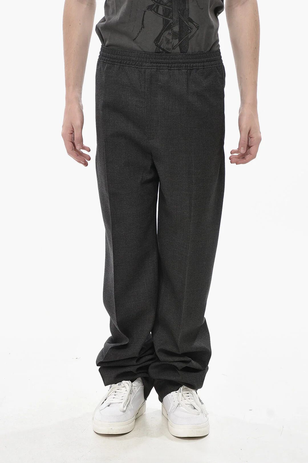 Givenchy og1mm0326 Wool 4-Pocket Pant in Grey Size US 28 / EU 44 - 1 Thumbnail
