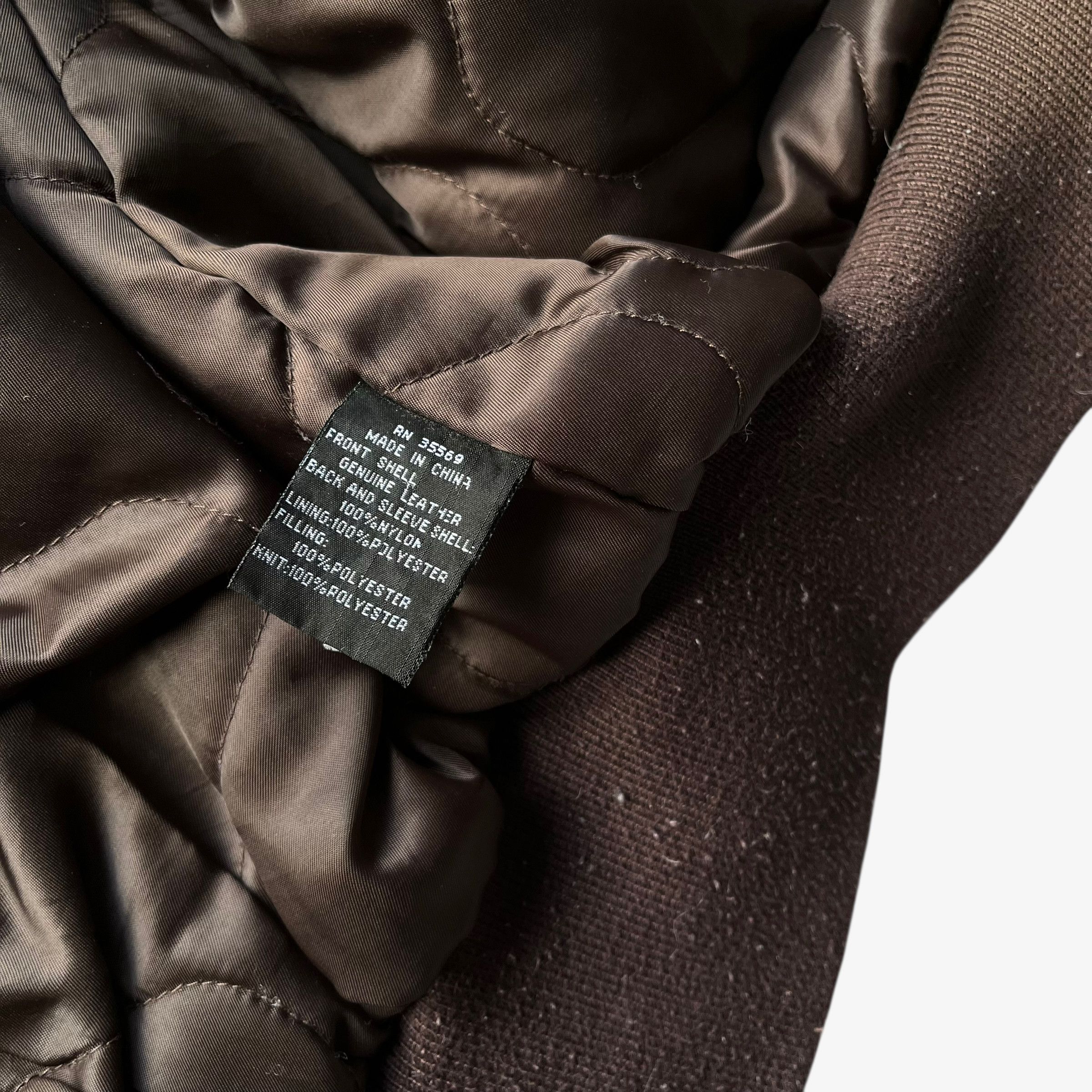 Alpha Industries Vintage Alpha Industries Breitling Leather Bomber Jacket Size US M / EU 48-50 / 2 - 8 Thumbnail