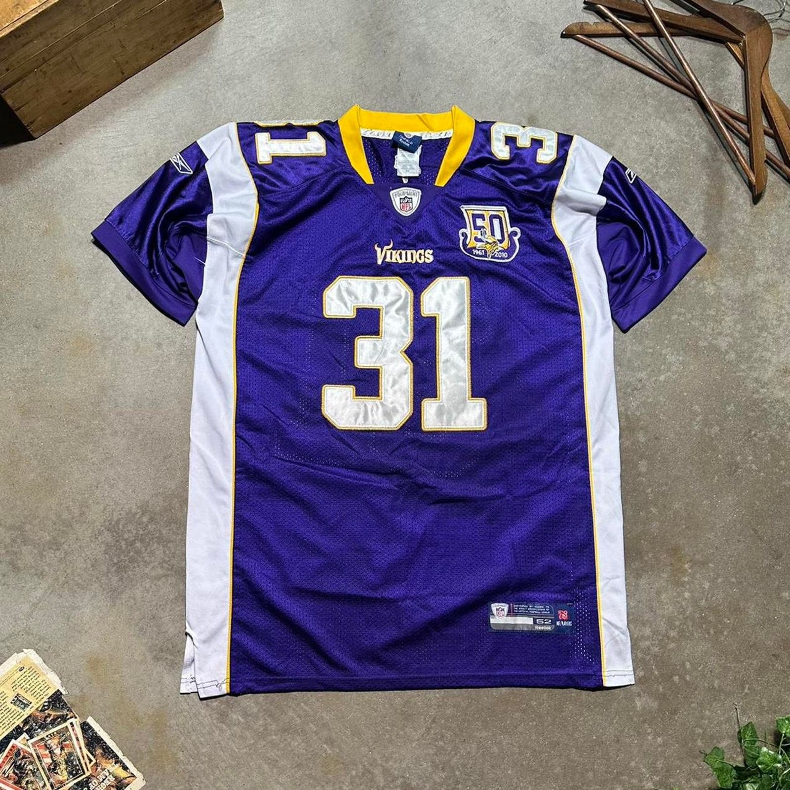 Reebok Reebok Minnesota Vikings NFL Jersey Football Chris Cook Size US XL / EU 56 / 4 - 1 Thumbnail