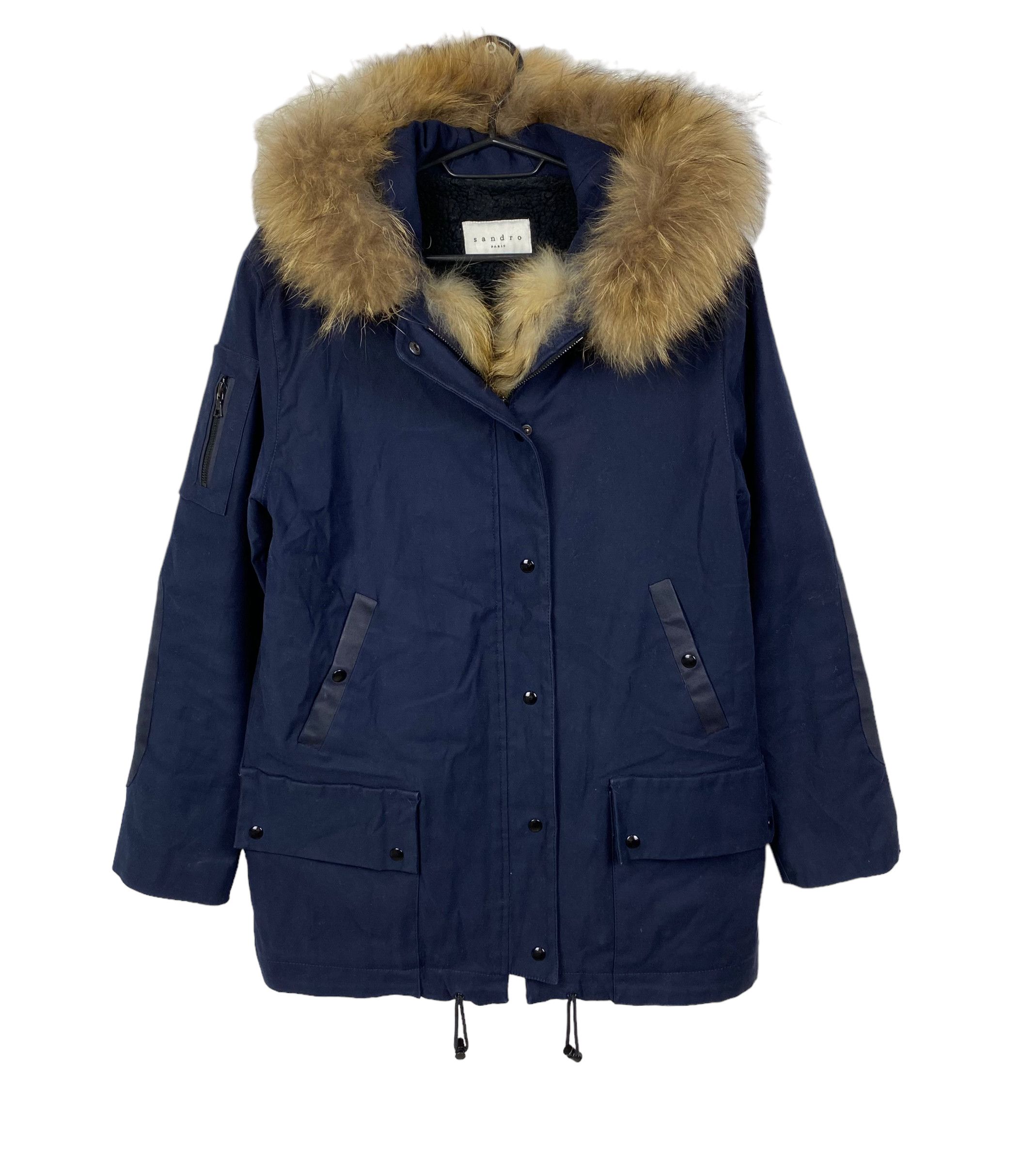 Sandro Sandro Paris Womens Parka size 1 Size S / US 4 / IT 40 - 10 Thumbnail
