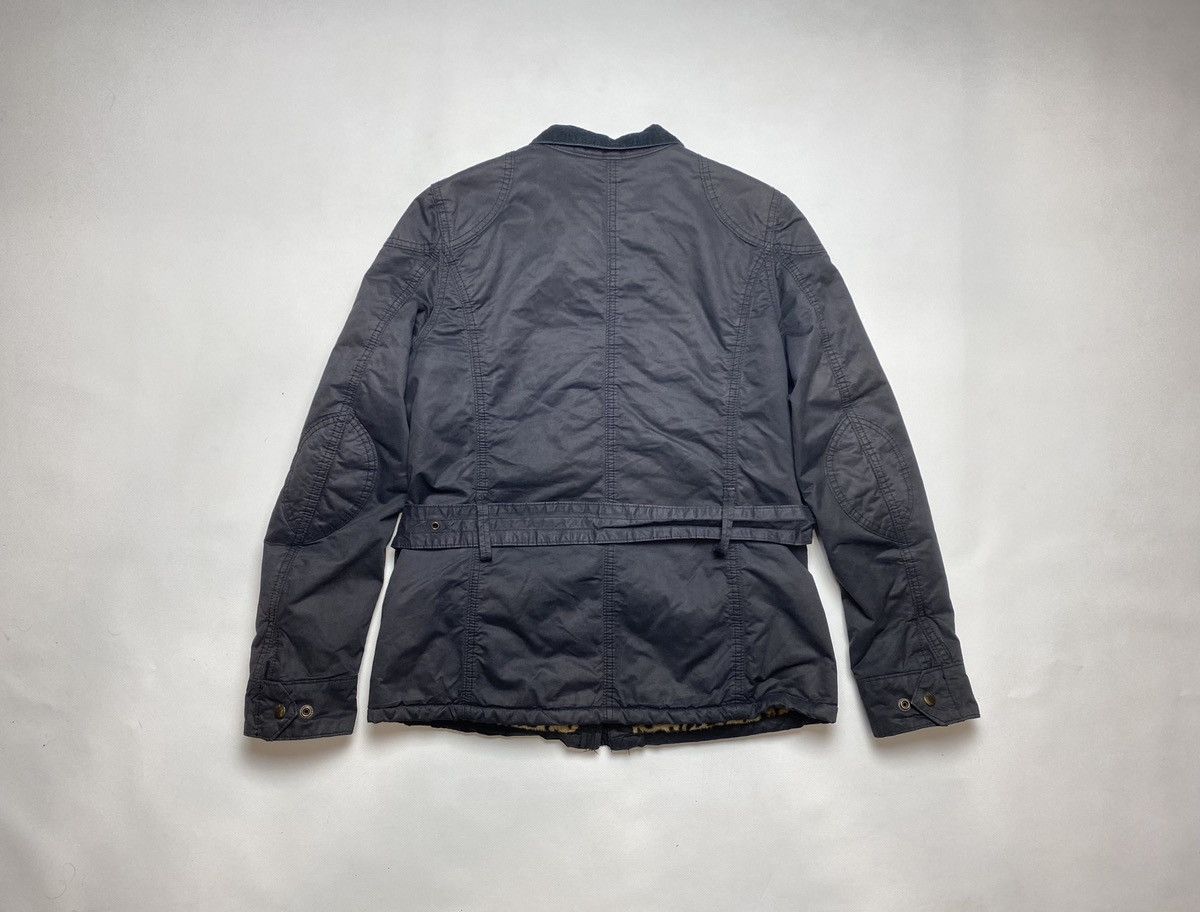 Denim & Supply Ralph Lauren Ralph Lauren Denim Supply Waxed Jacket Canvas Moto Dark Gr Size S / US 4 / IT 40 - 2 Thumbnail