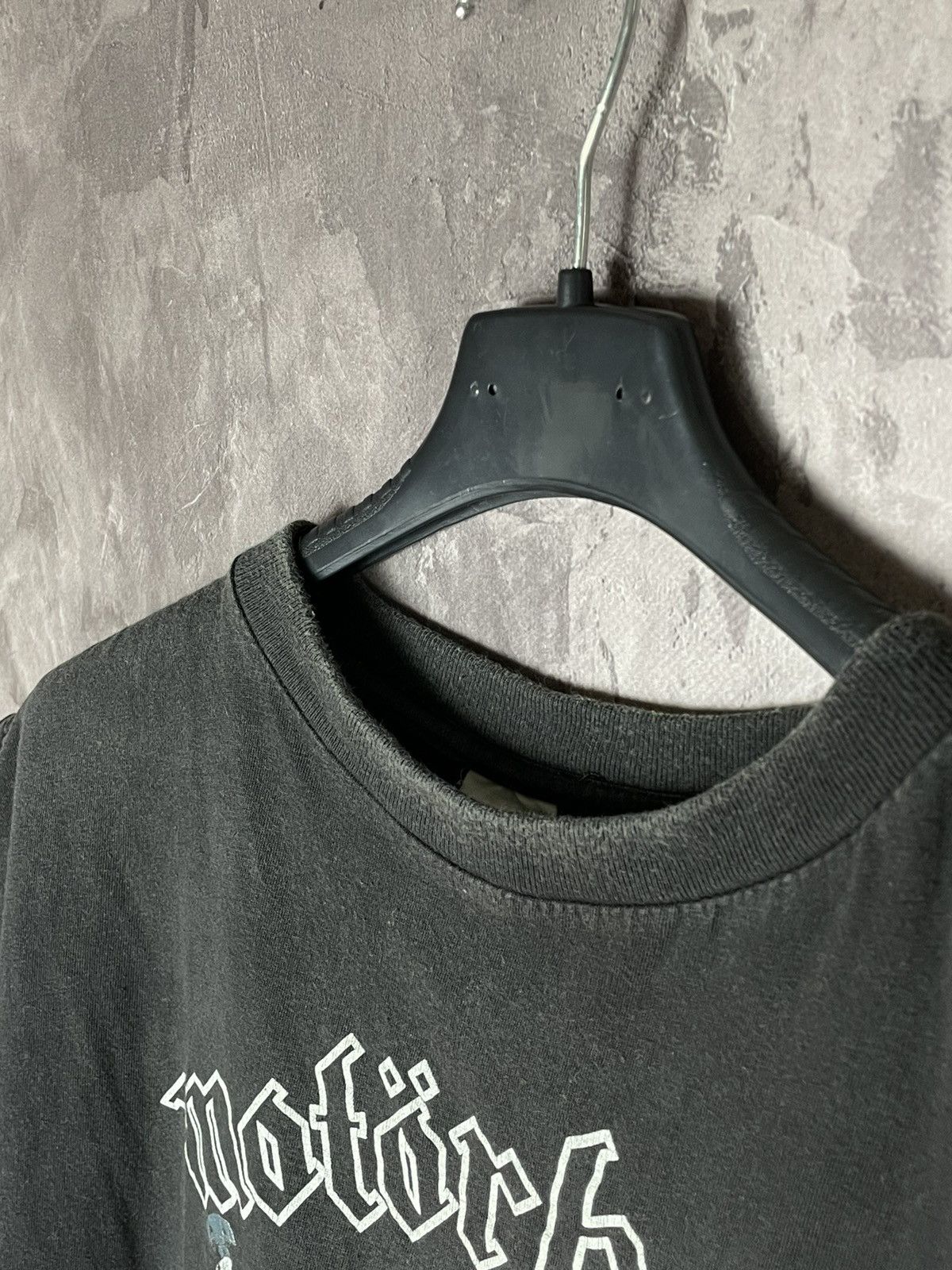 Band Tees × Vintage Motorhead Crazy 1991 Cutoff Lemmy Tour Single stich Tee Size US M / EU 48-50 / 2 - 19 Thumbnail