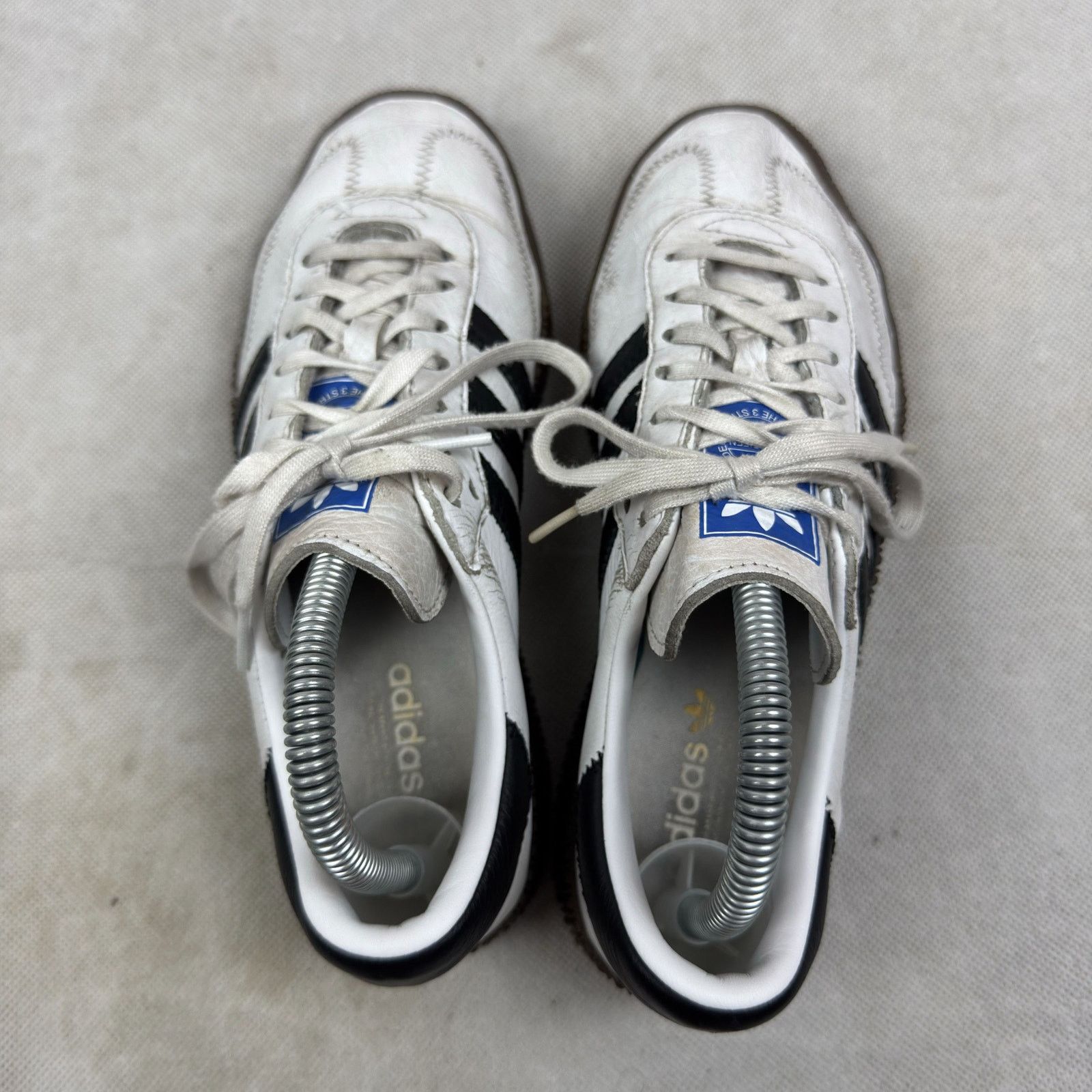 Adidas Adidas Sambarose AQ1134 Women's White Black Sneakers Shoes 7 Size US 7 / IT 37 - 4 Thumbnail