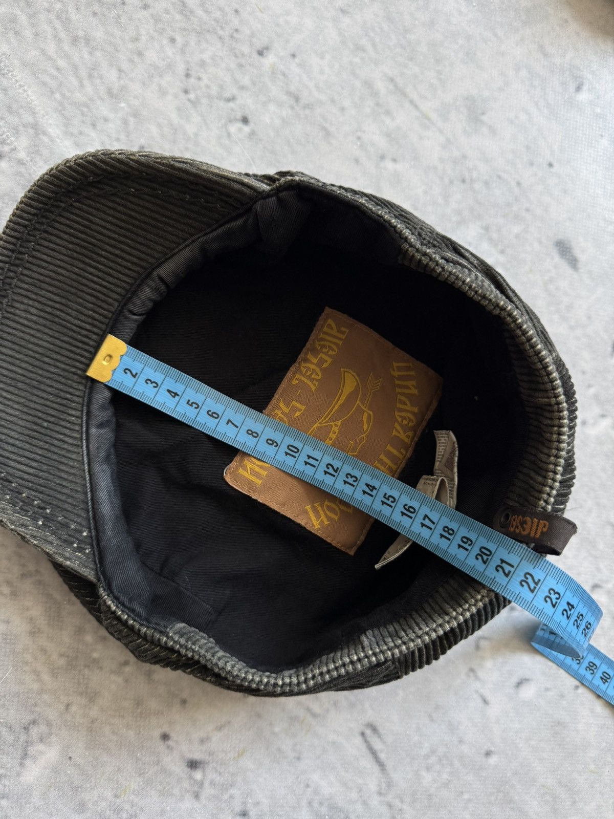 Diesel × Vintage DIESEL VINTAGE CORDUROY BARETTA CAP RARE 00s Size ONE SIZE - 12 Thumbnail