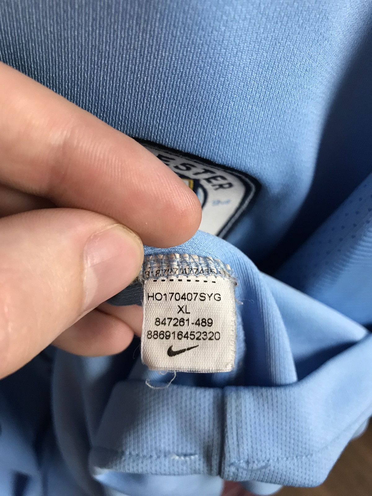 Nike Nike Manchester City Kun Aguero streetwear soccer jersey Size US XL / EU 56 / 4 - 11 Thumbnail