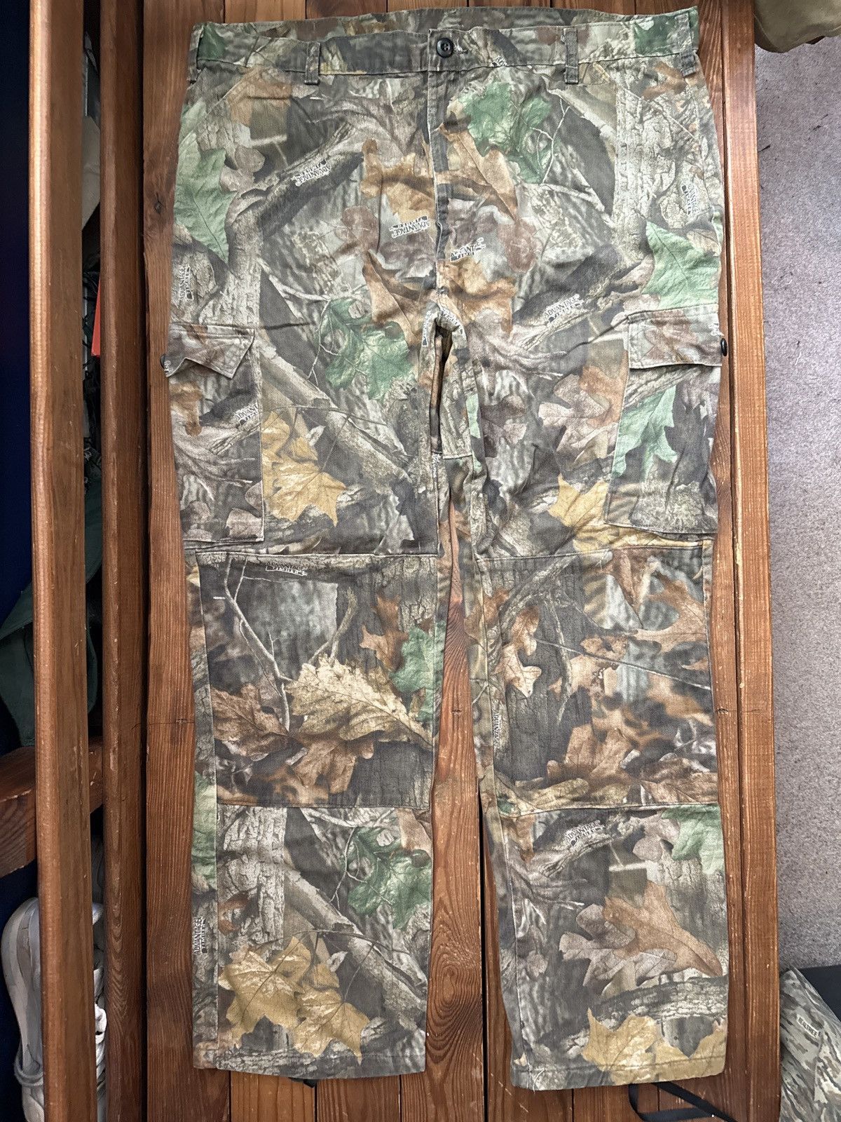Realtree × Vintage Vintage 90s Real Tree Camo Camo Cargo Pants Size US 40 / EU 56 - 1 Thumbnail