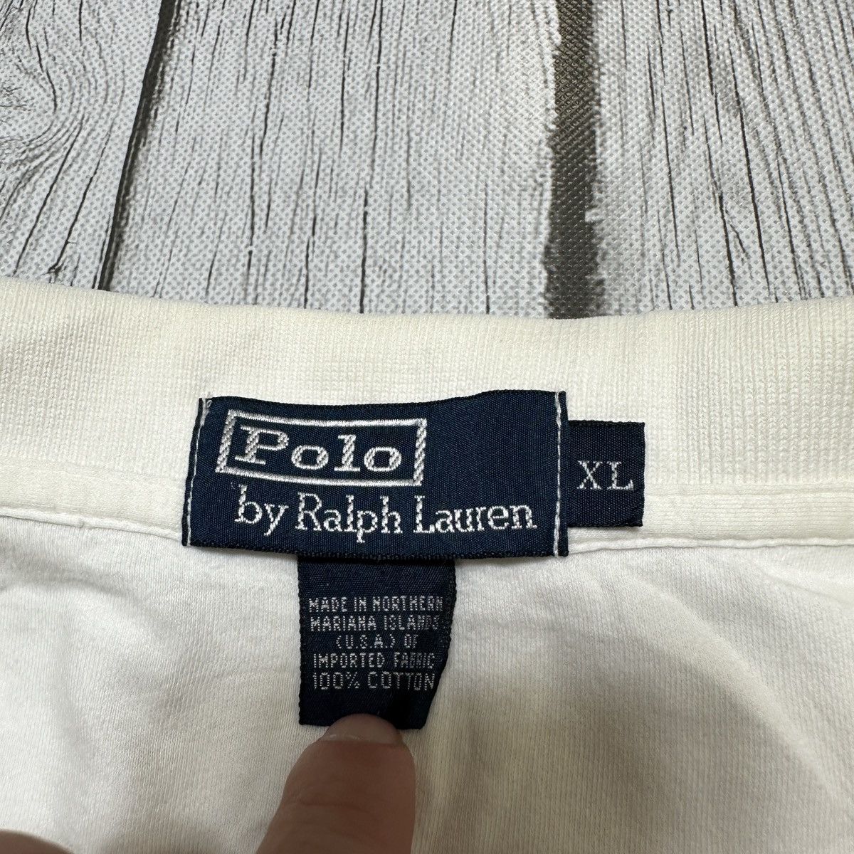 Polo Ralph Lauren × Vintage Vintage Polo shirt Size US XL / EU 56 / 4 - 4 Thumbnail