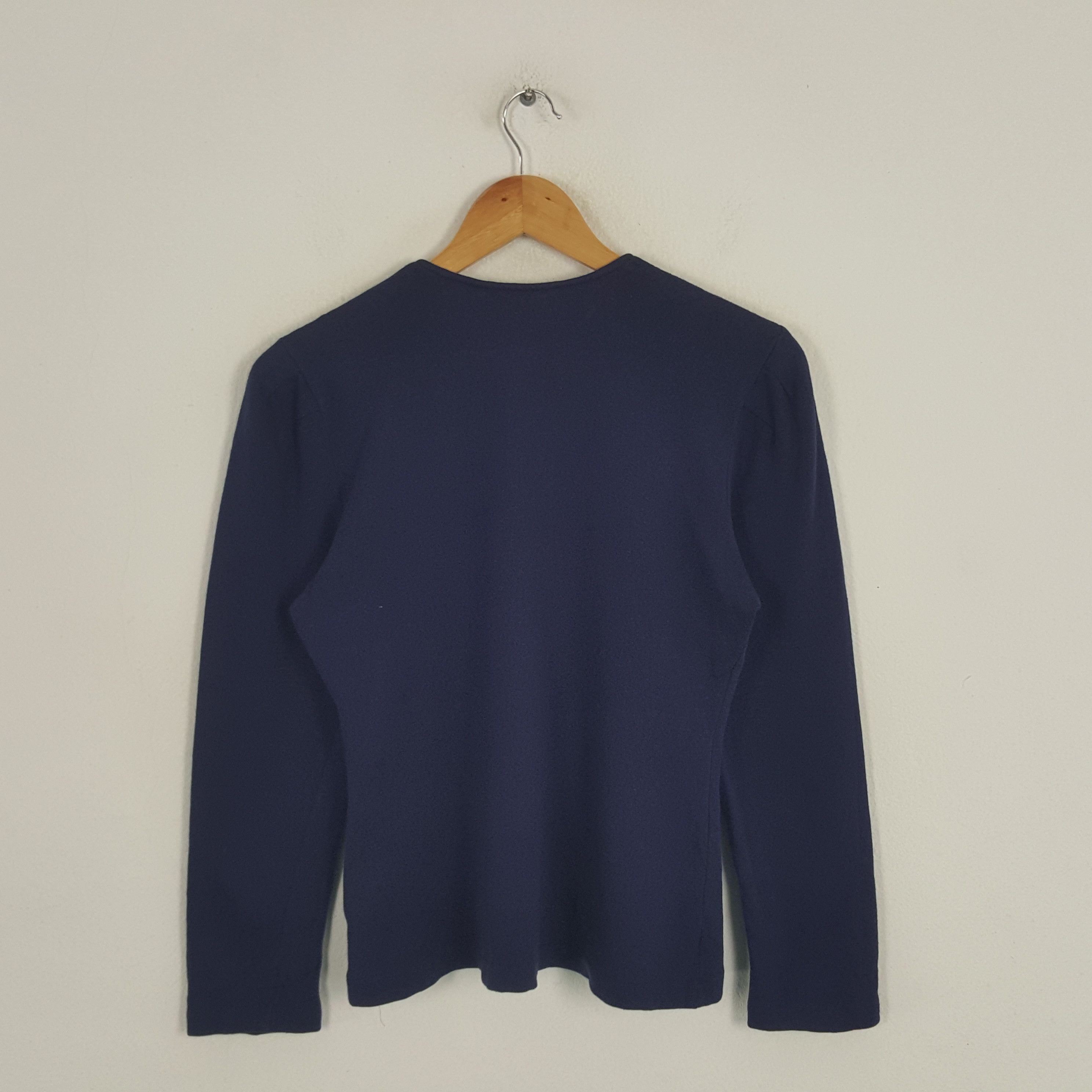 Designer × Norma Kamali × Vintage Vintage Norma Kamali American Designer Long sleeve T-Shirt Size M / US 6-8 / IT 42-44 - 2 Thumbnail