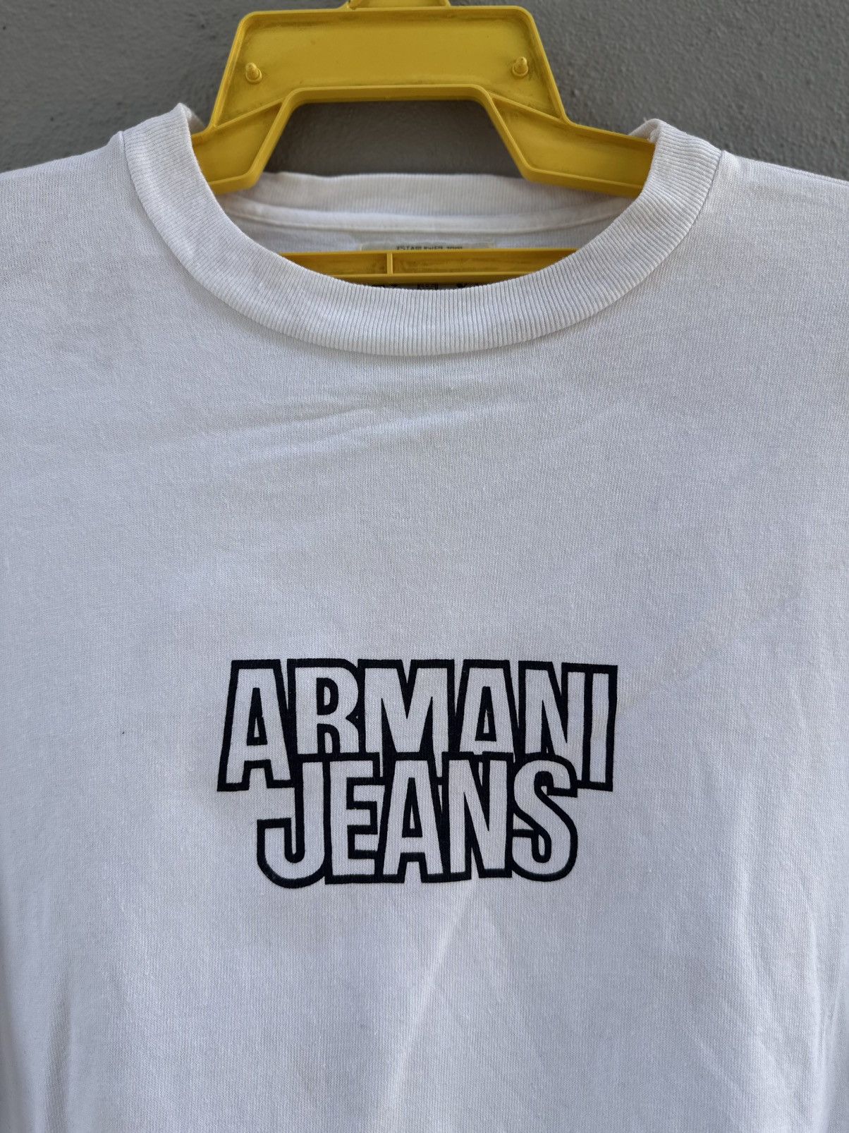Giorgio Armani Vintage Armani Jeans Simin T Long Sleeve Tee Size US L / EU 52-54 / 3 - 2 Thumbnail
