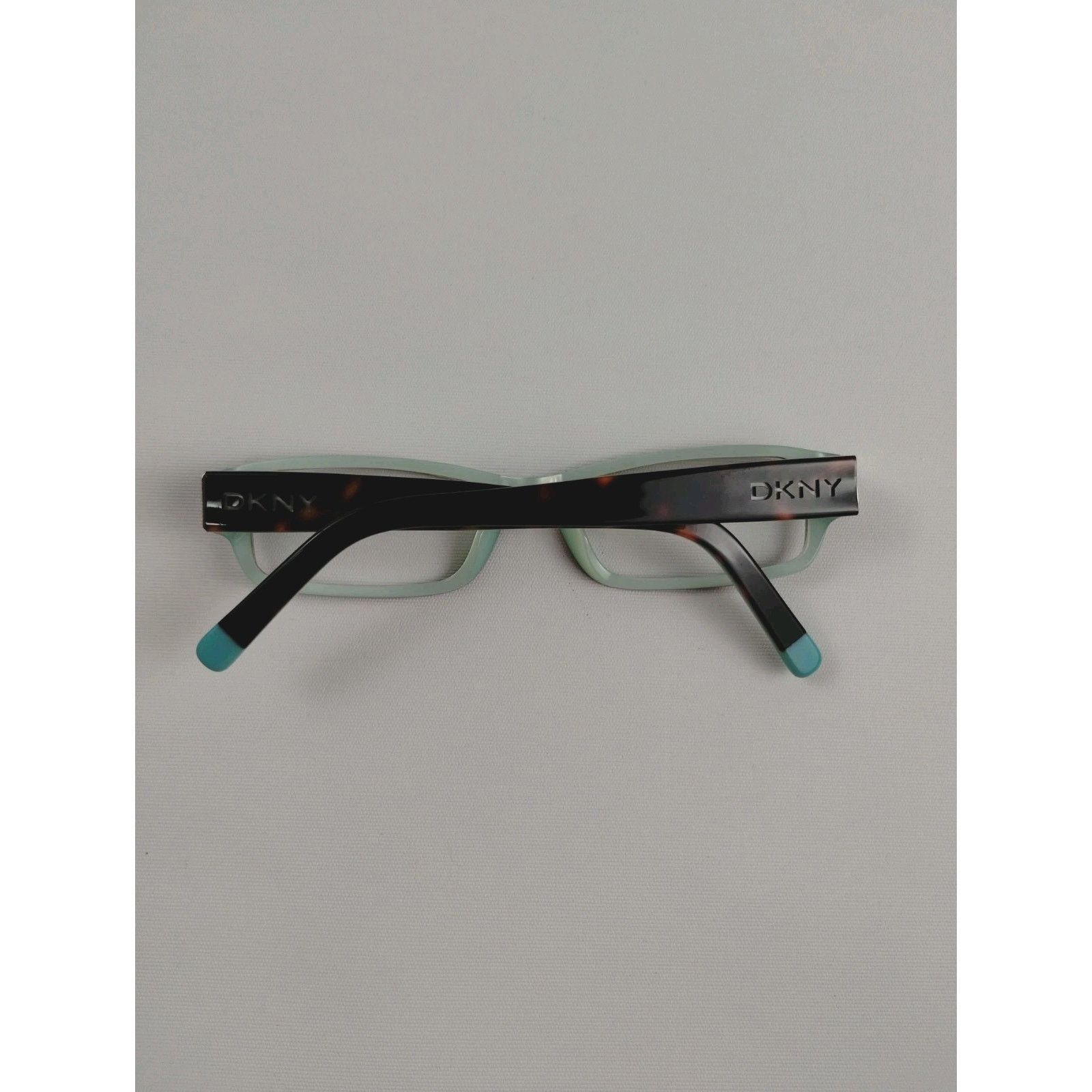DKNY DKNY Eyeglasses Frames Flex Tortoise/Mint Green 50-17-135 Size ONE SIZE - 9 Thumbnail