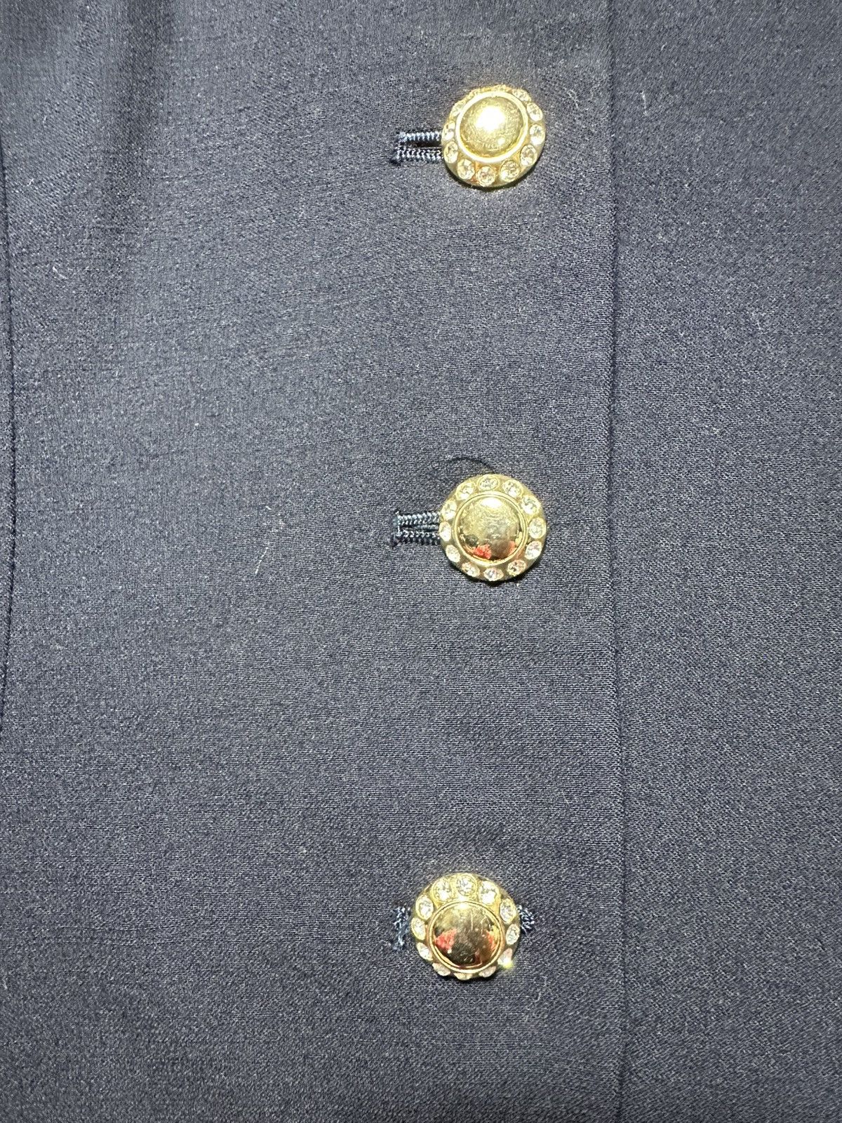 Japanese Brand St.Sophia blazer gold-toned floral embroidery on the sleeves Size S / US 4 / IT 40 - 7 Thumbnail