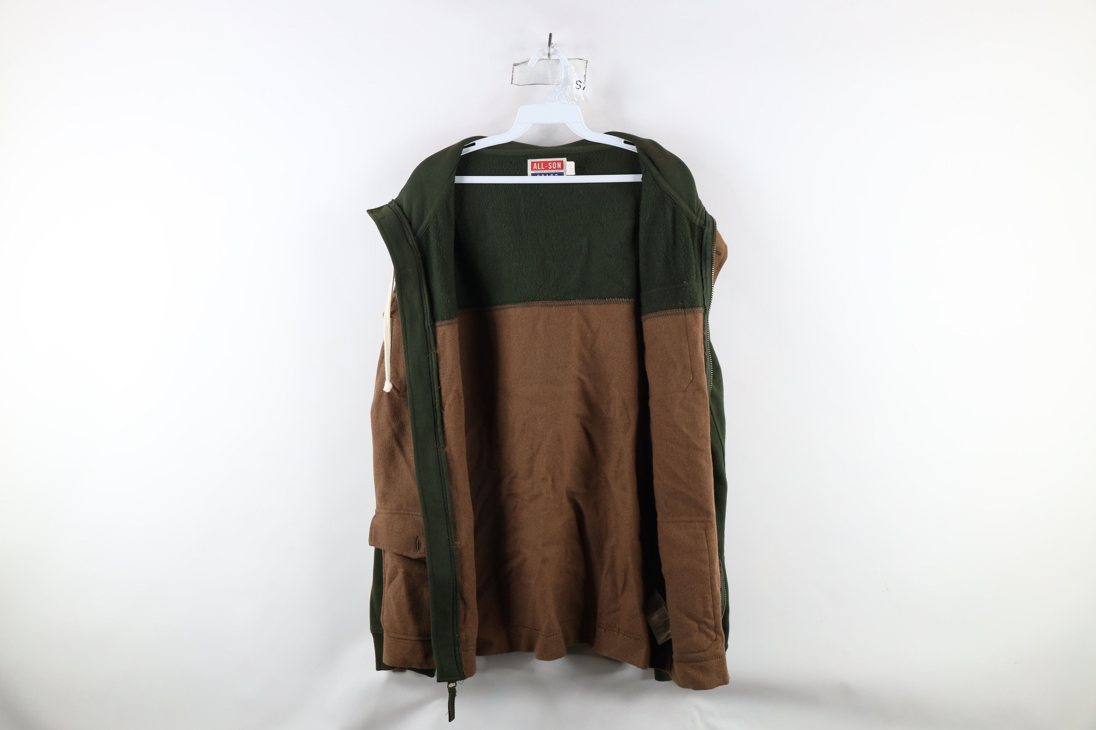 Vintage Vintage Streetwear Wool Blend Full Zip Hooded Parka Jacket Size US M / EU 48-50 / 2 - 8 Thumbnail