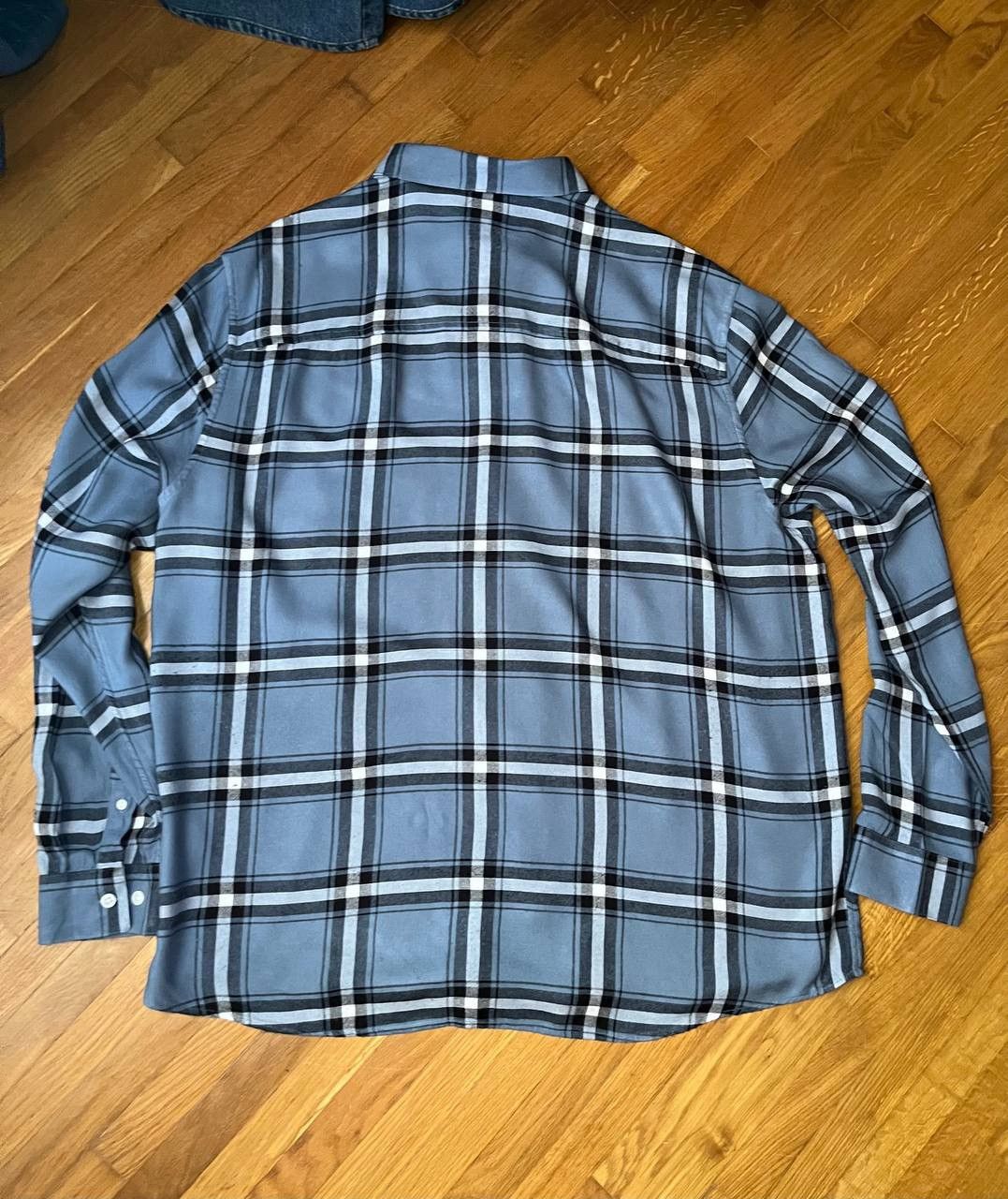H&M H&M basic checkered multicolor oversized shirt Size US XL / EU 56 / 4 - 2 Thumbnail