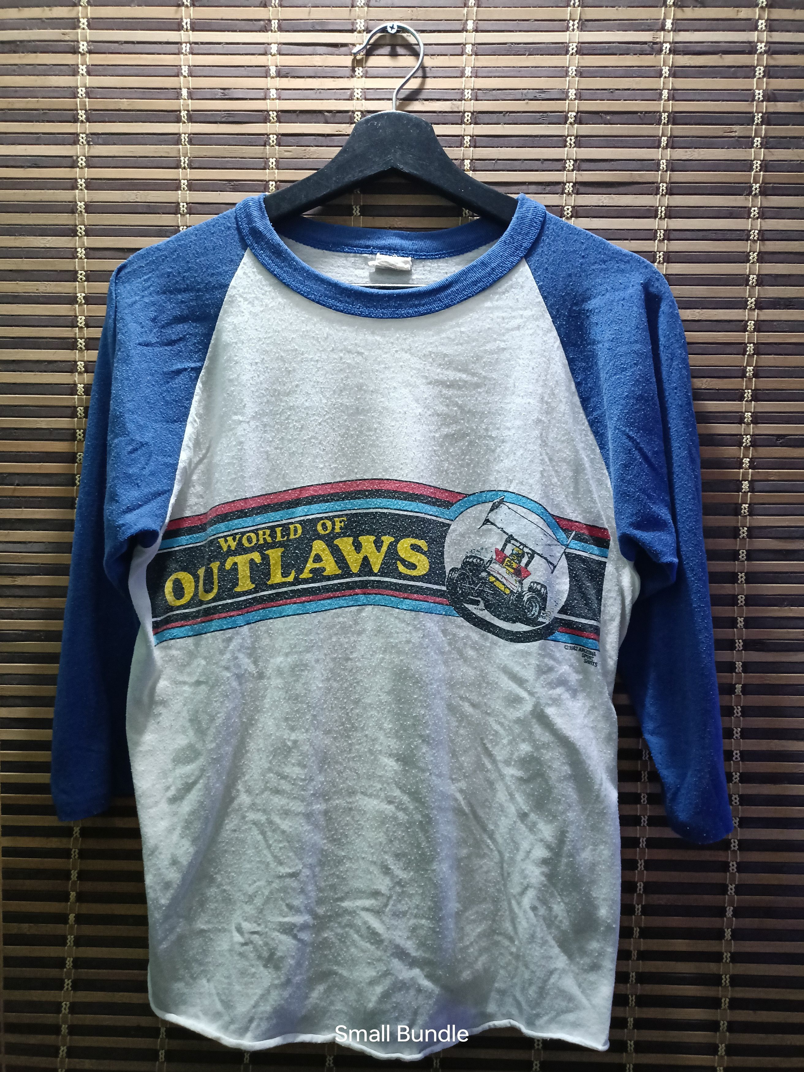 Vintage Vintage 80s World Of Outlaws Size US M / EU 48-50 / 2 - 1 Thumbnail
