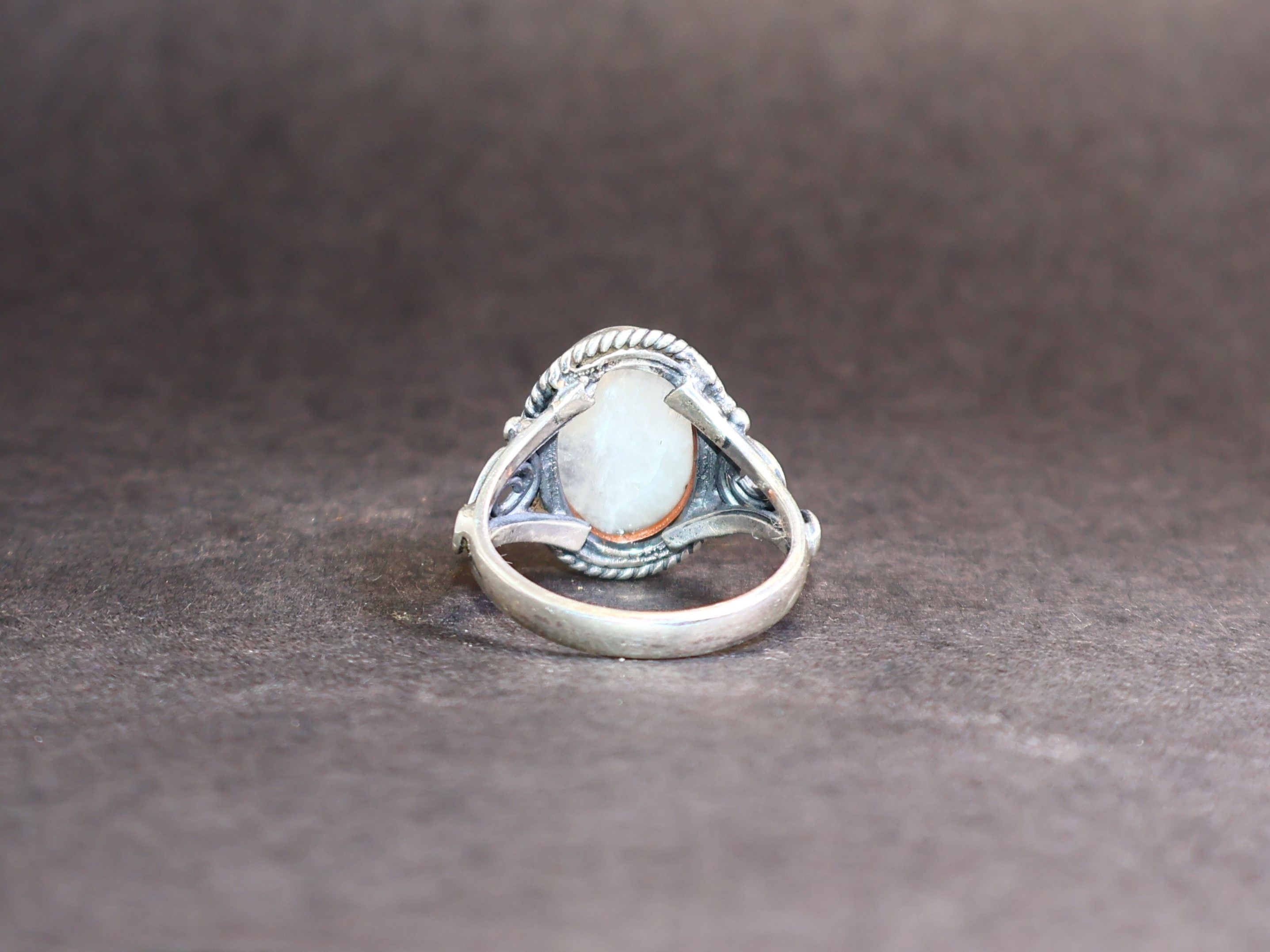 Handmade Moonstone Ring, 925 Sterling Silver Ring, Handmade Ring, Size ONE SIZE - 5 Thumbnail