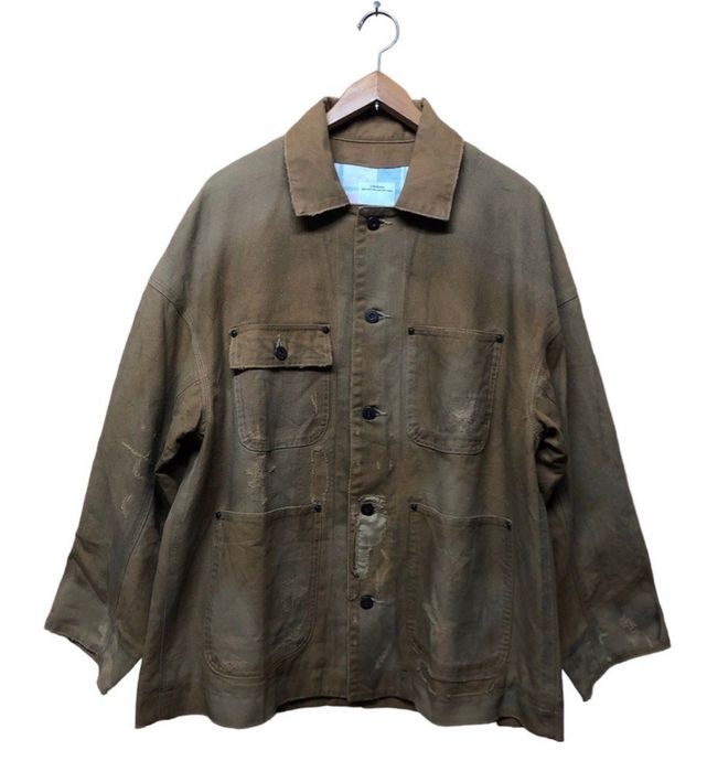 期限間近激安 Visvim Macray Coverall Crash Lt. Brown 2