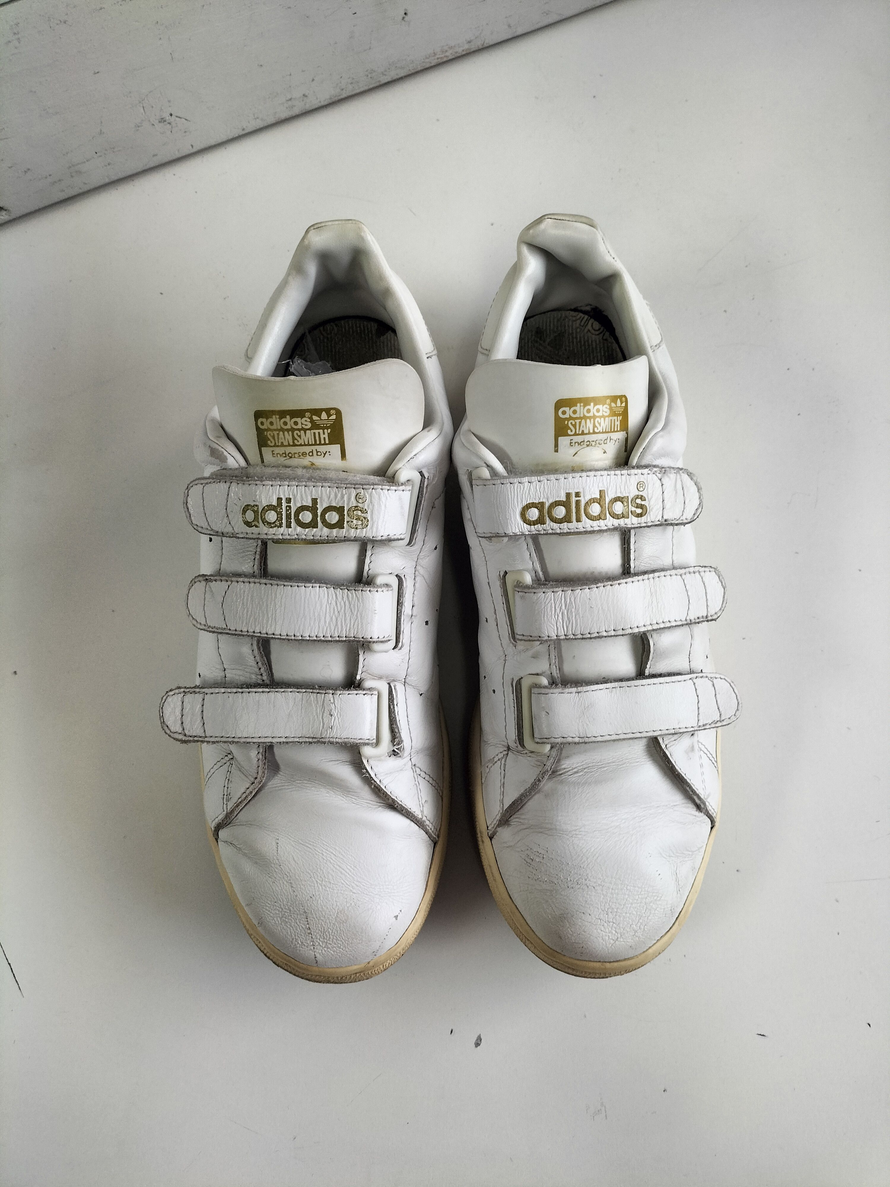 Adidas Stan Smith Gold and white Size US 9.5 / EU 42-43 - 1 Thumbnail