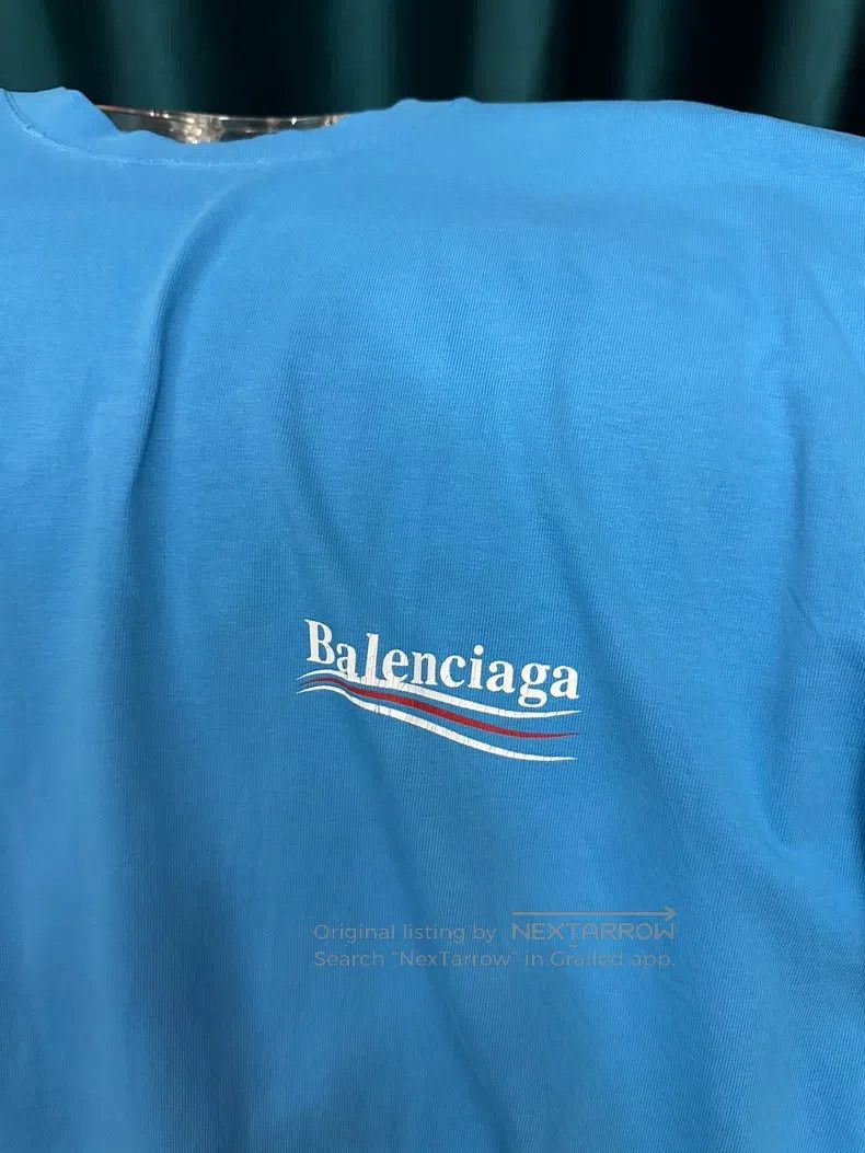 Balenciaga Balenciaga Coca-Cola Short Sleeve, Sky Blue Size US XS / EU 42 / 0 - 3 Thumbnail