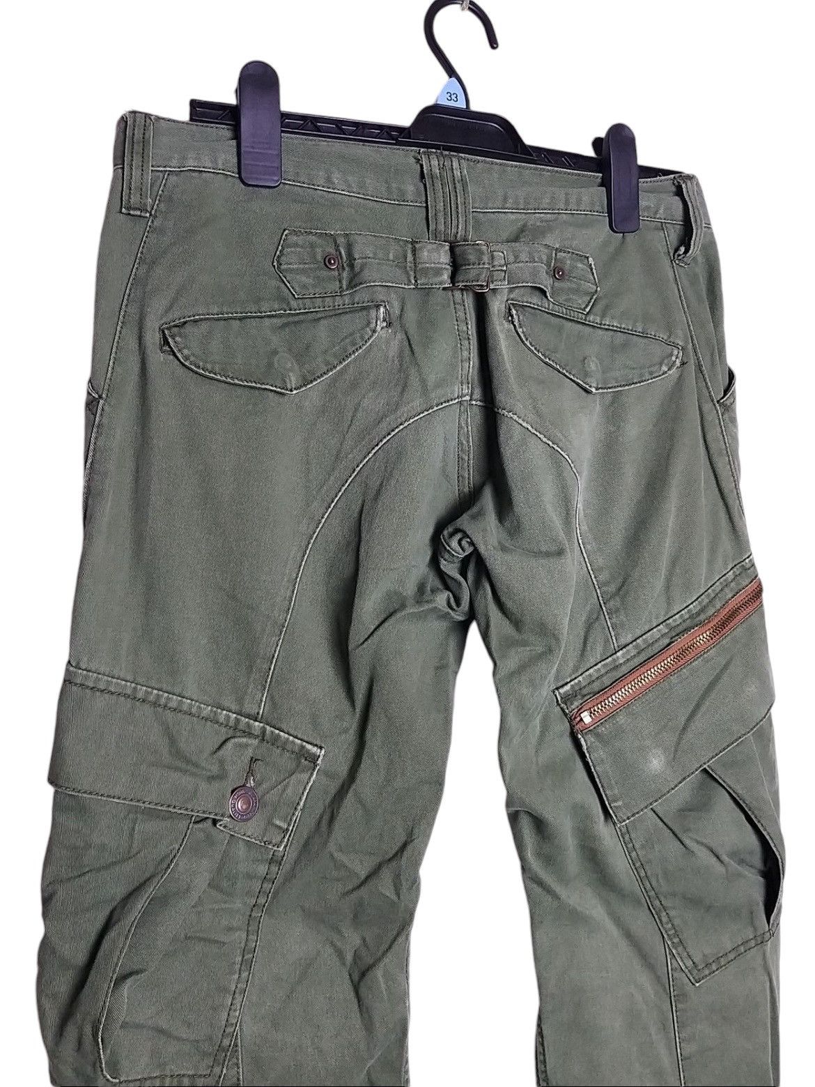 Japanese Brand SICK🔥DOMINATE HANDCRAFTED JEANS CARGO UTILITY PANT Size US 32 / EU 48 - 1 Thumbnail