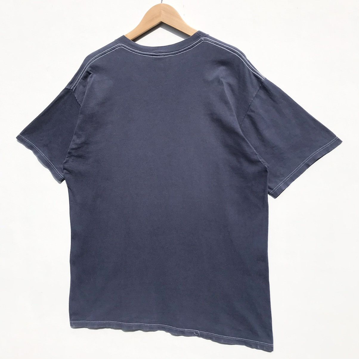 Vintage Vintage 90s Naughty's Skateboard Shirt Naughty SunFaded Size US XL / EU 56 / 4 - 4 Thumbnail