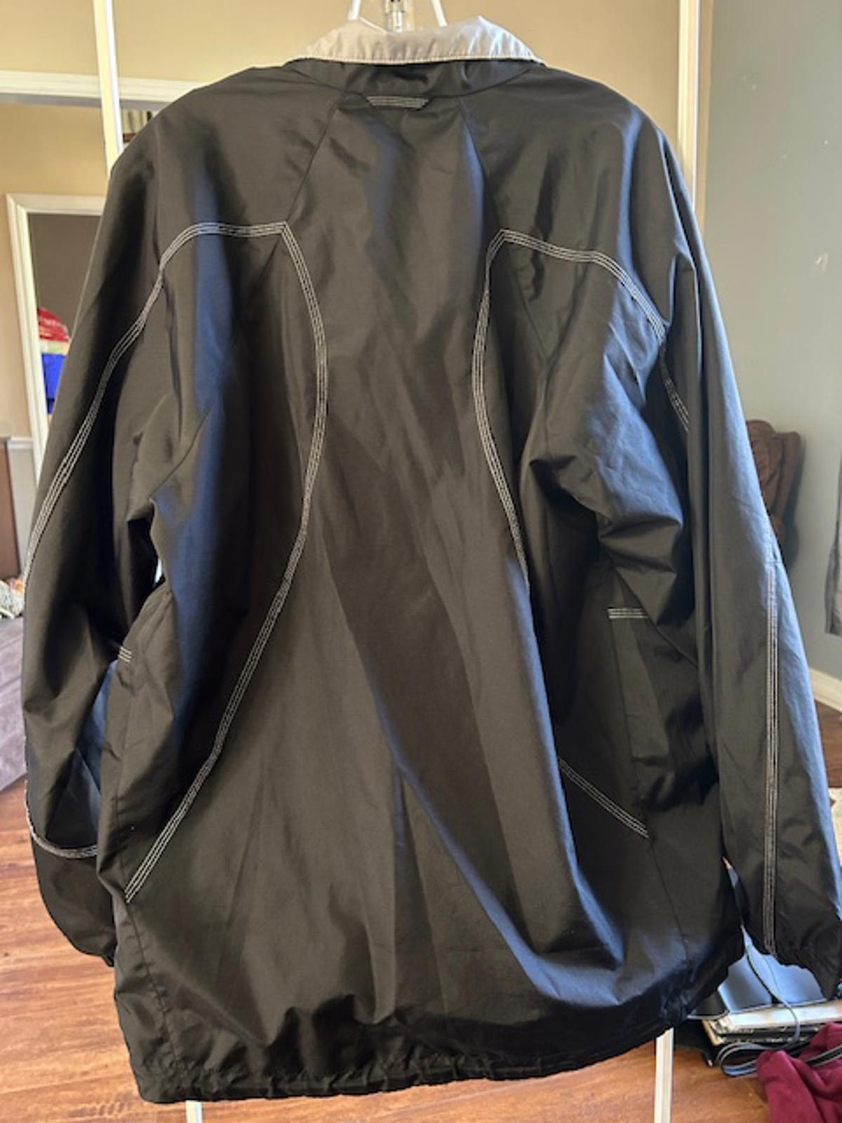 North End North End Men's Black and Gray Windbreaker Jacket Medium Size US M / EU 48-50 / 2 - 2 Thumbnail