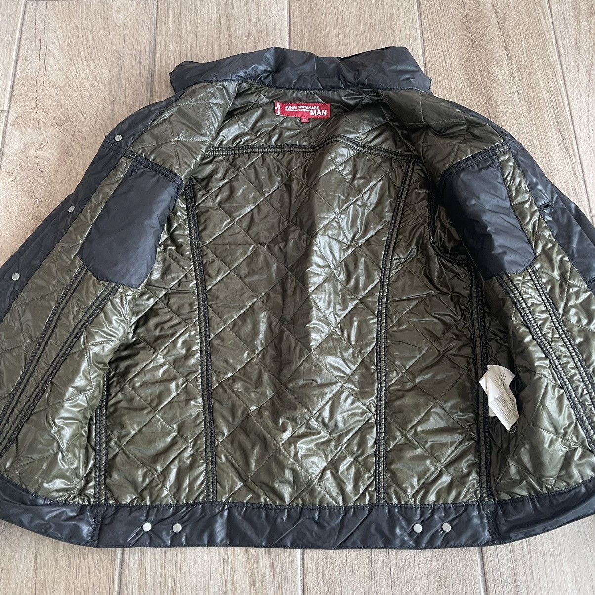 Junya Watanabe × Levi's 2005 Padded Quilted Trucker Jacket Size US M / EU 48-50 / 2 - 3 Thumbnail