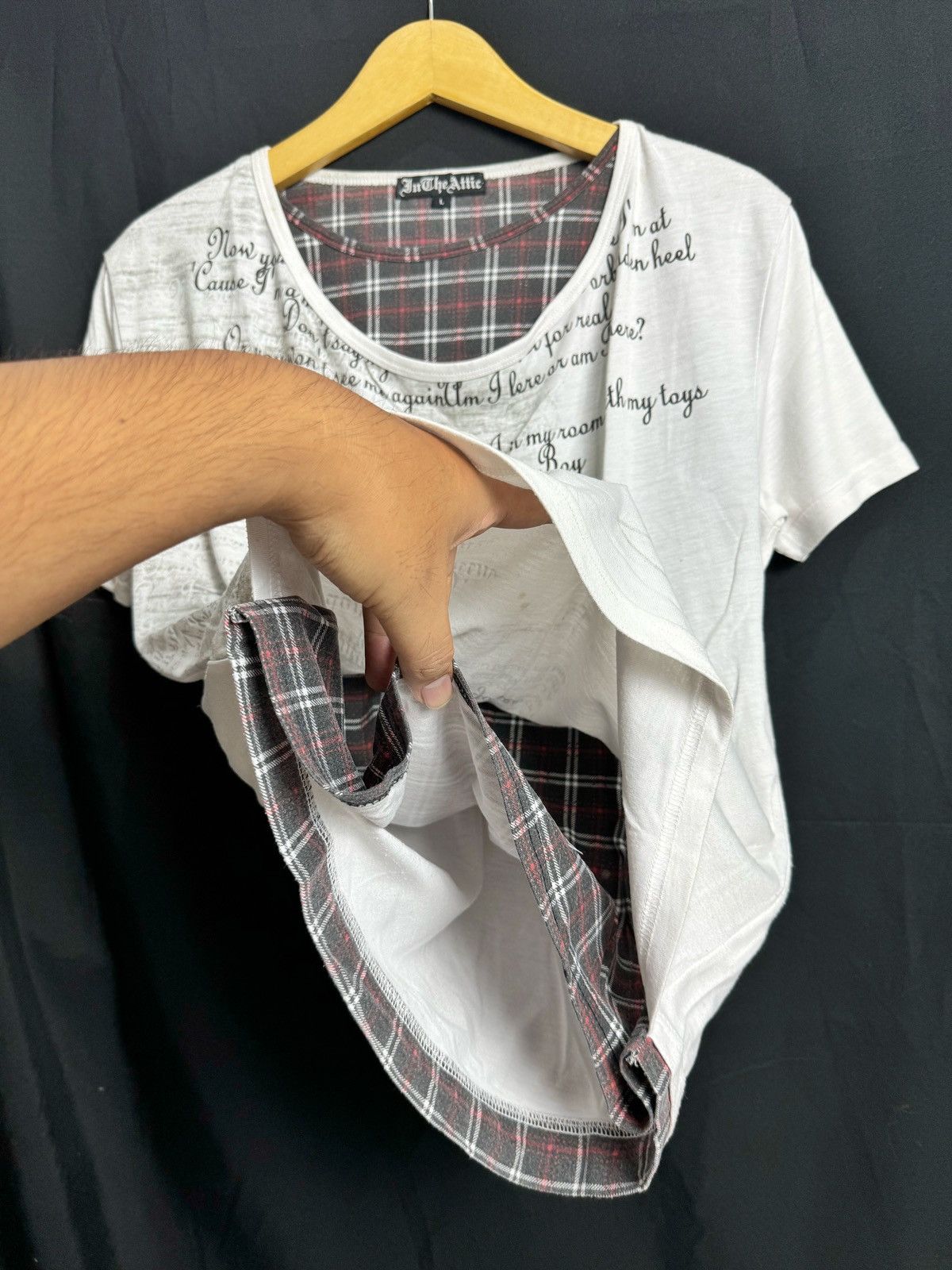 If Six Was Nine × Japanese Brand × Le Grande Bleu (L.G.B.) DOUBLE LAYERS IN THE ATTIC TEES Size US M / EU 48-50 / 2 - 3 Thumbnail