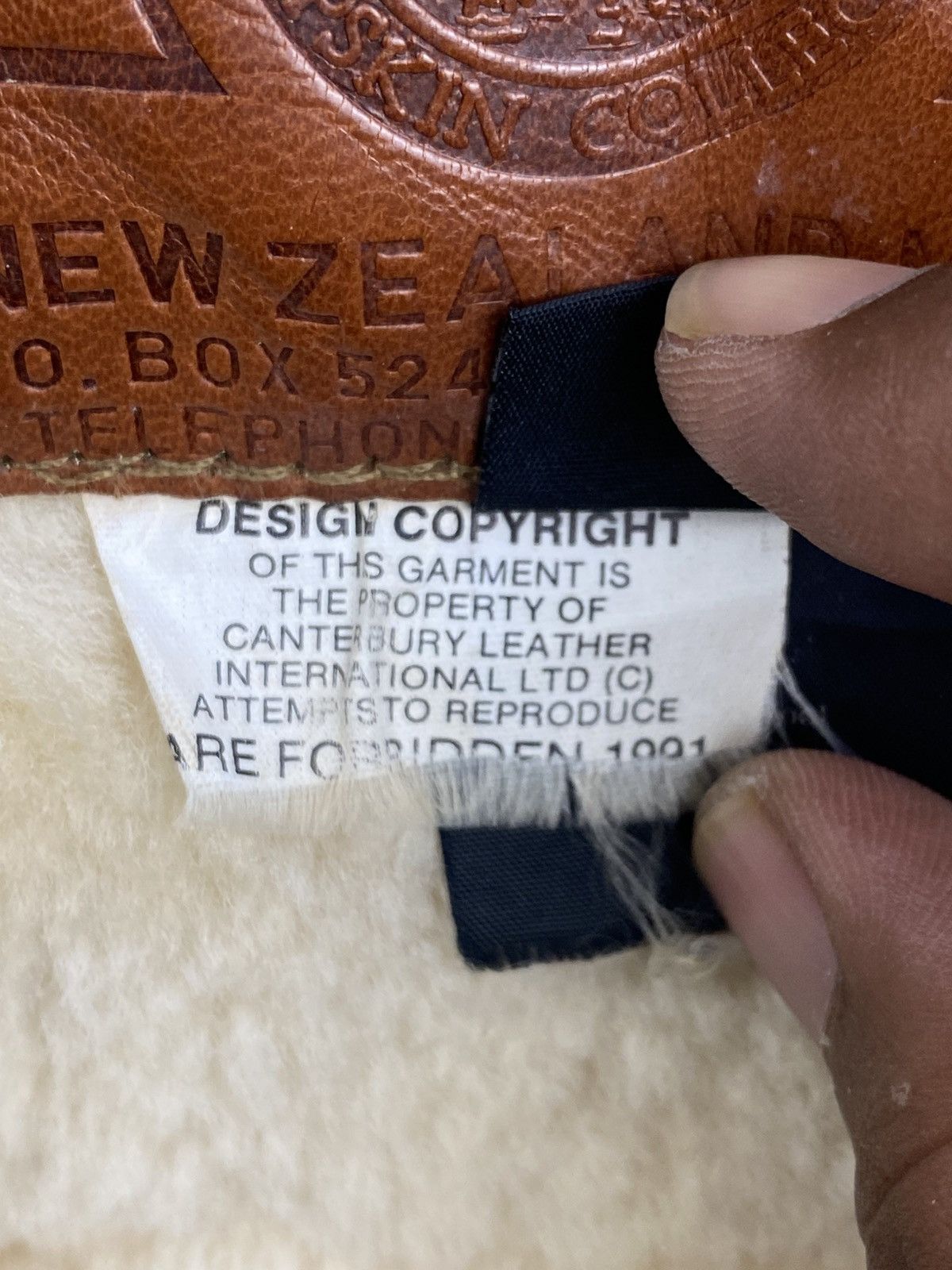 Canterbury of New Zealand Canterbury Of New Zealand Sheepskin Double Face Suede Size US L / EU 52-54 / 3 - 9 Thumbnail