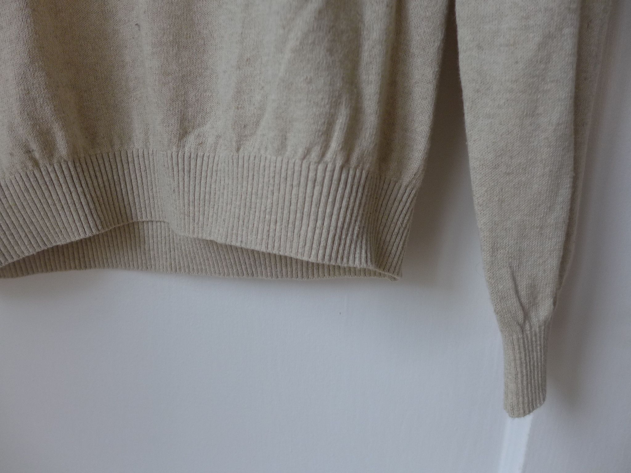 De Bonne Facture Mock Sweater, Linen/Coton Size US M / EU 48-50 / 2 - 3 Thumbnail