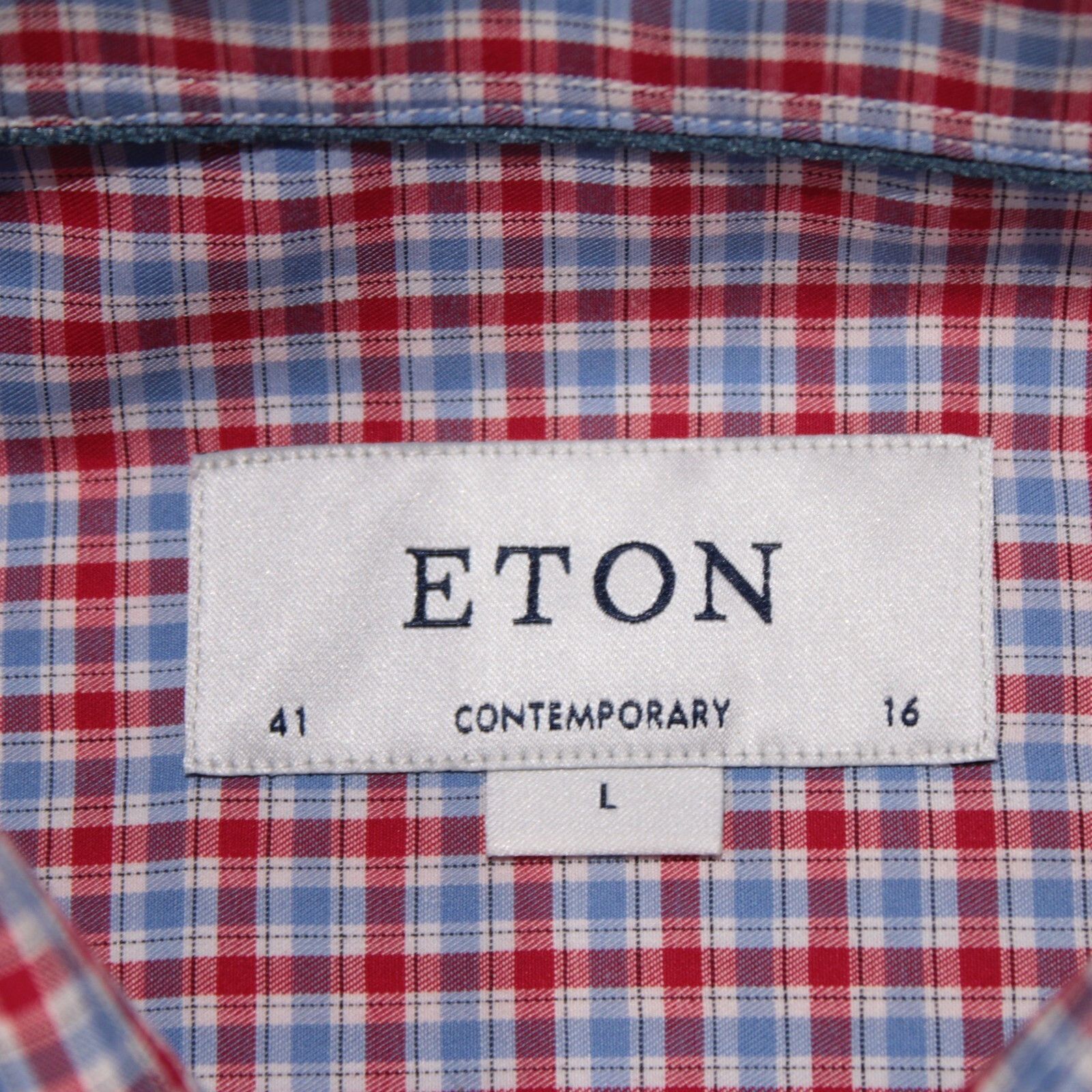 Eton Eton New with tags Shirt Size L US In Red Size US L / EU 52-54 / 3 - 3 Thumbnail