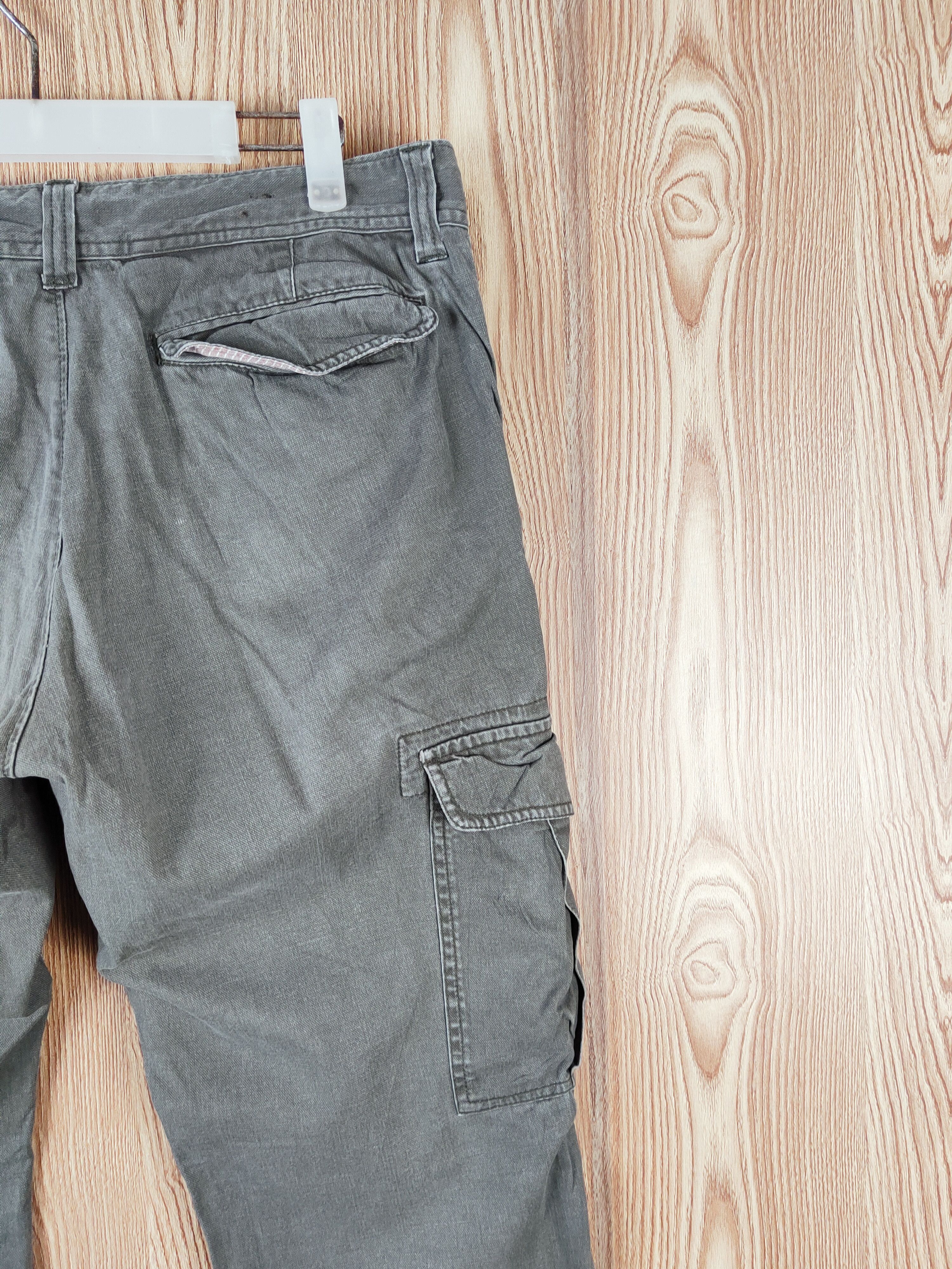 Global Work Global Work Green Multipocket Tactical Cargo Pants #W449 Size US 34 / EU 50 - 10 Thumbnail